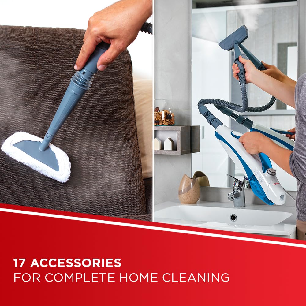 Polti Vaporetto SV460_DOUBLE Steam Mop and Handheld Cleaner with 17 Accessories 6