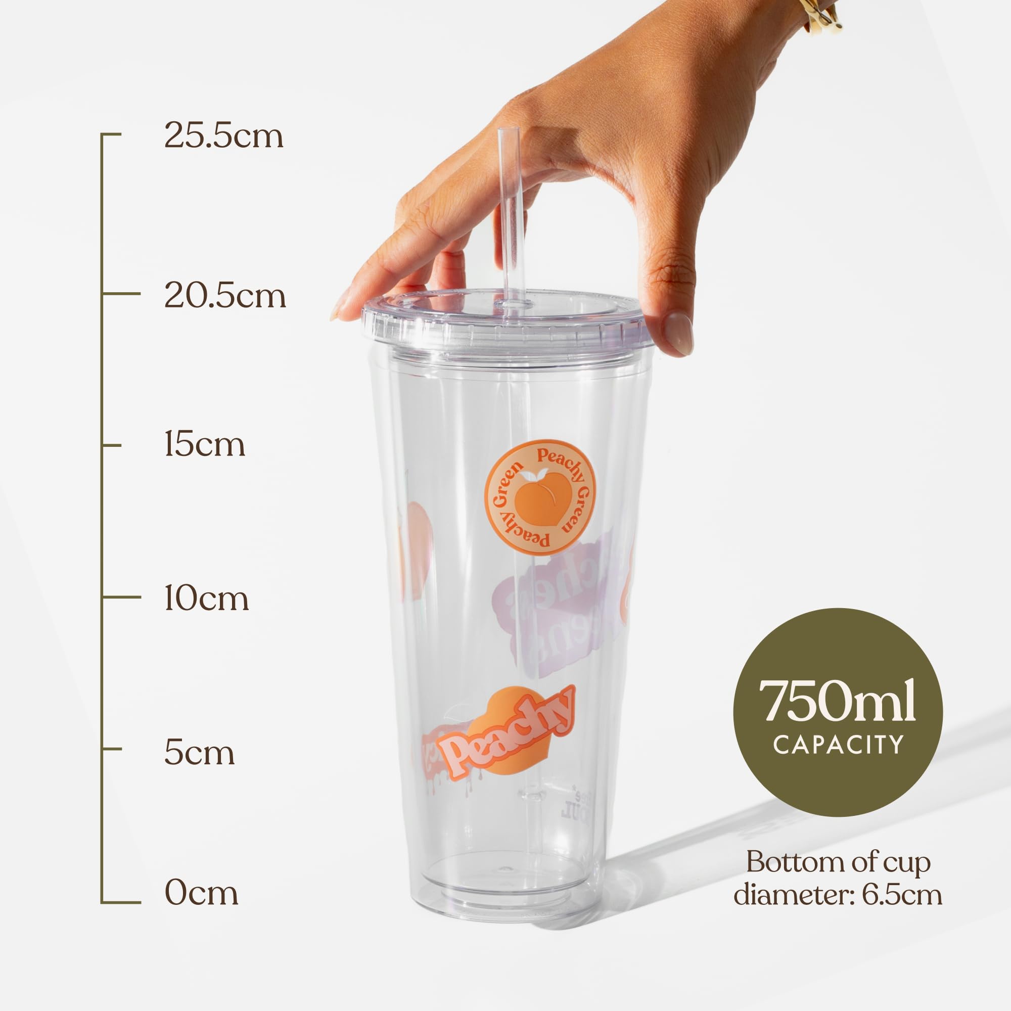 Free Soul Portable Tumbler - 750ml Capacity | Leak Proof | Includes Straw 3