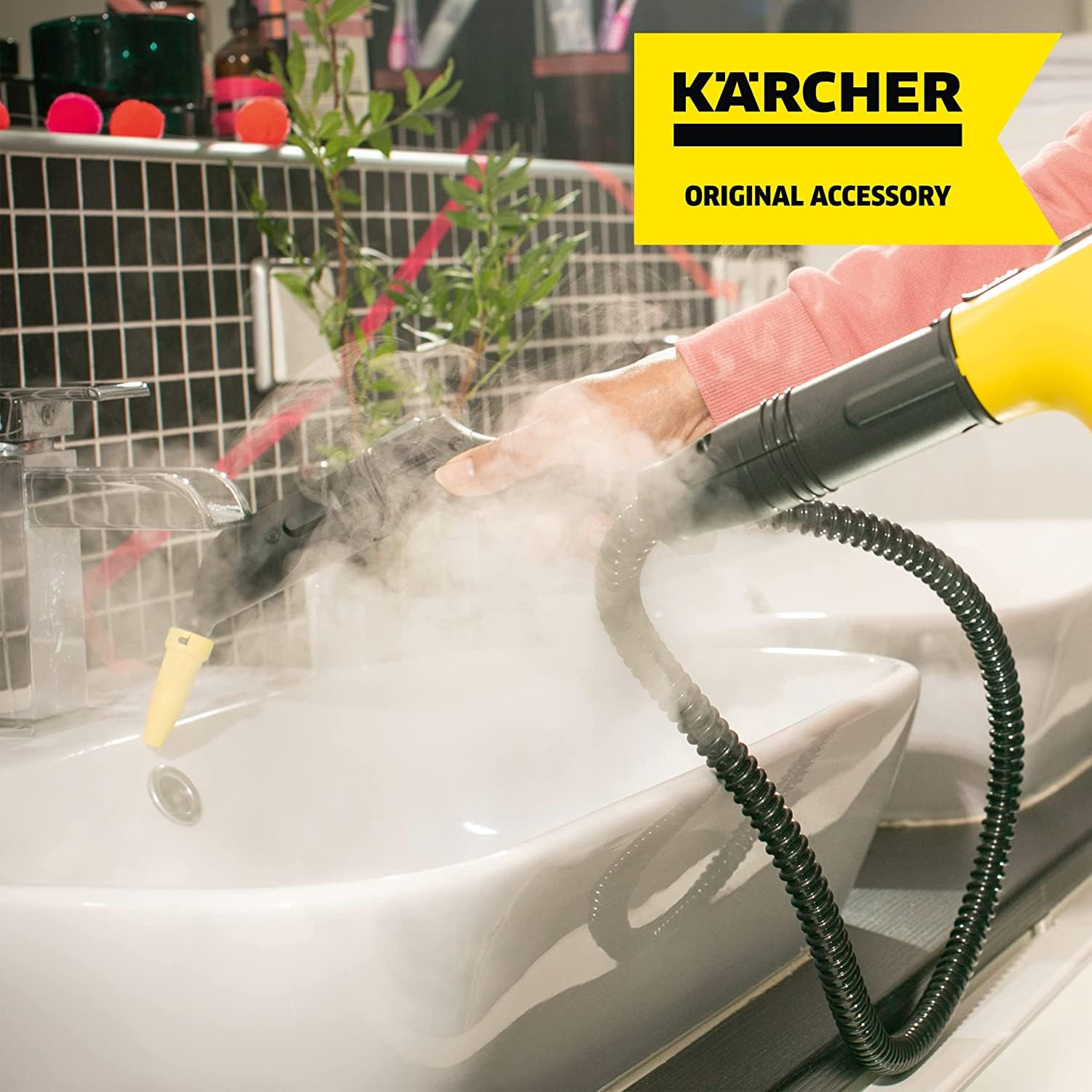 Kärcher Power Nozzle Set 2.863-263.0 - Edge Cleaning | Compatible with Kärcher Steam Cleaners 4