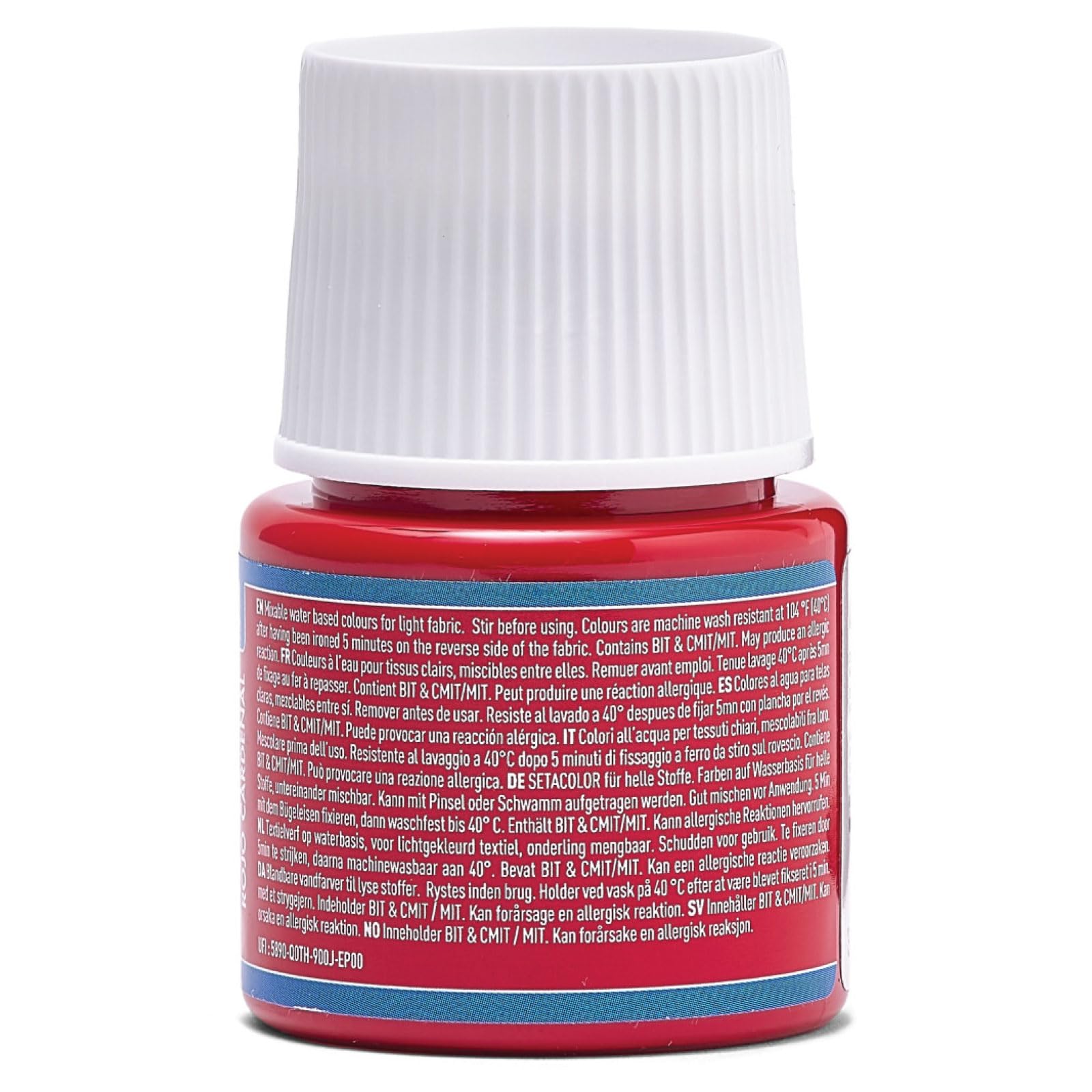 PEBEO Setacolor Light Fabric Paint - 45 ml Bottle, Cardinal Red | Water-Based, Washable 2
