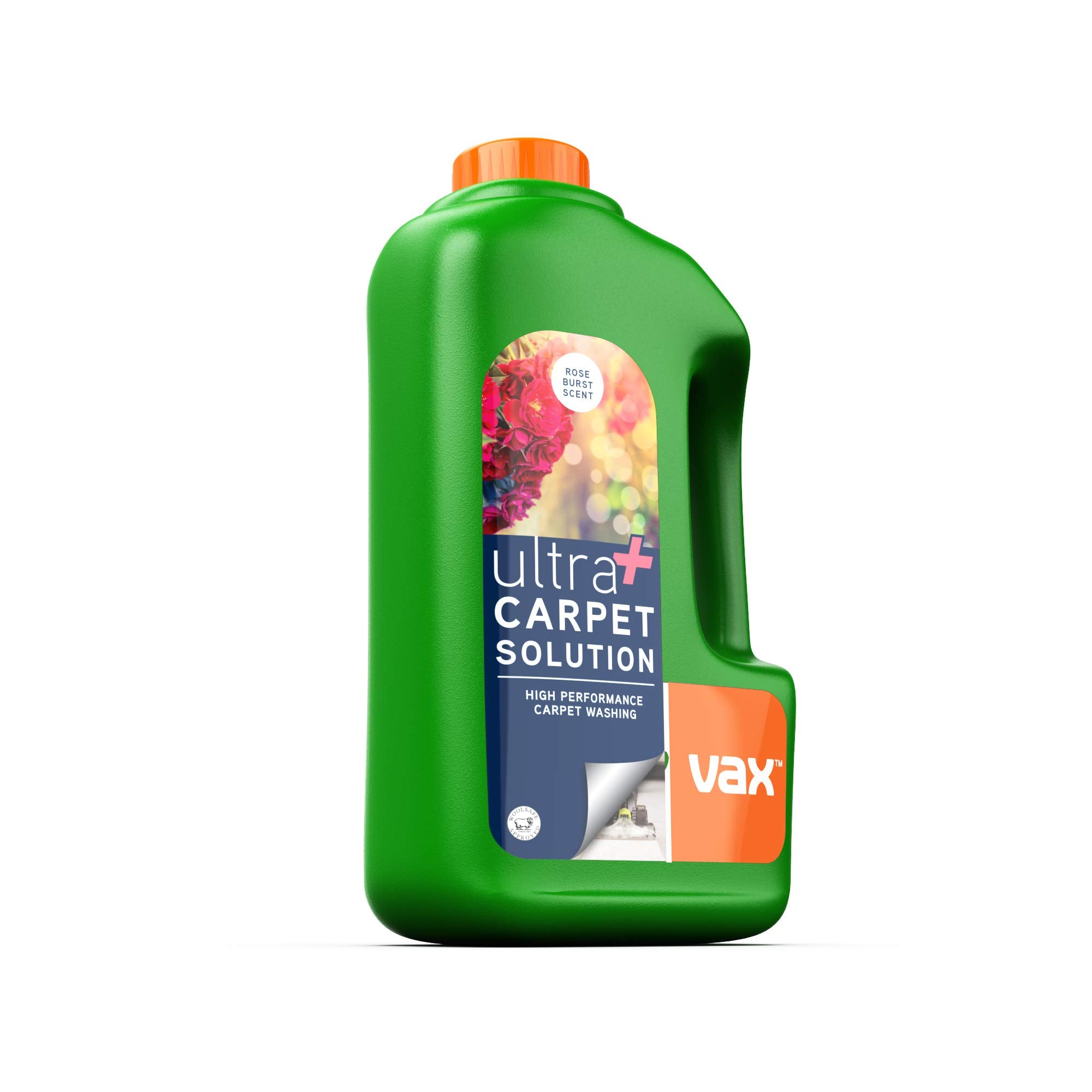 Vax Ultra+ Carpet Cleaner Solution - 1.5L Deep Clean & Odour Combat | Rose Burst Scent | 1-9-137771 1