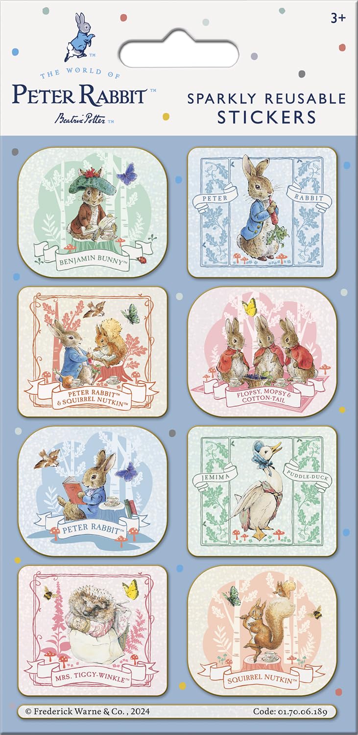 Paper Projects Peter Rabbit Mega Sticker Collection | Foil, Sheet & Die-Cut Stickers for Scrapbooking 5
