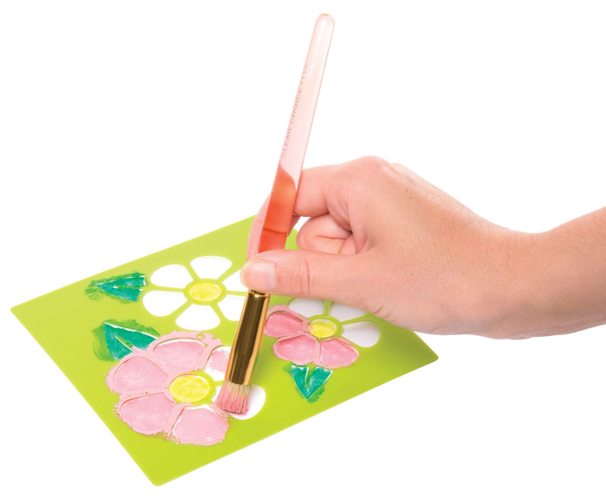 Baker Ross Flower Stencils - Pack of 6, Easter Crafts for Kids | 15cm x 14cm 4