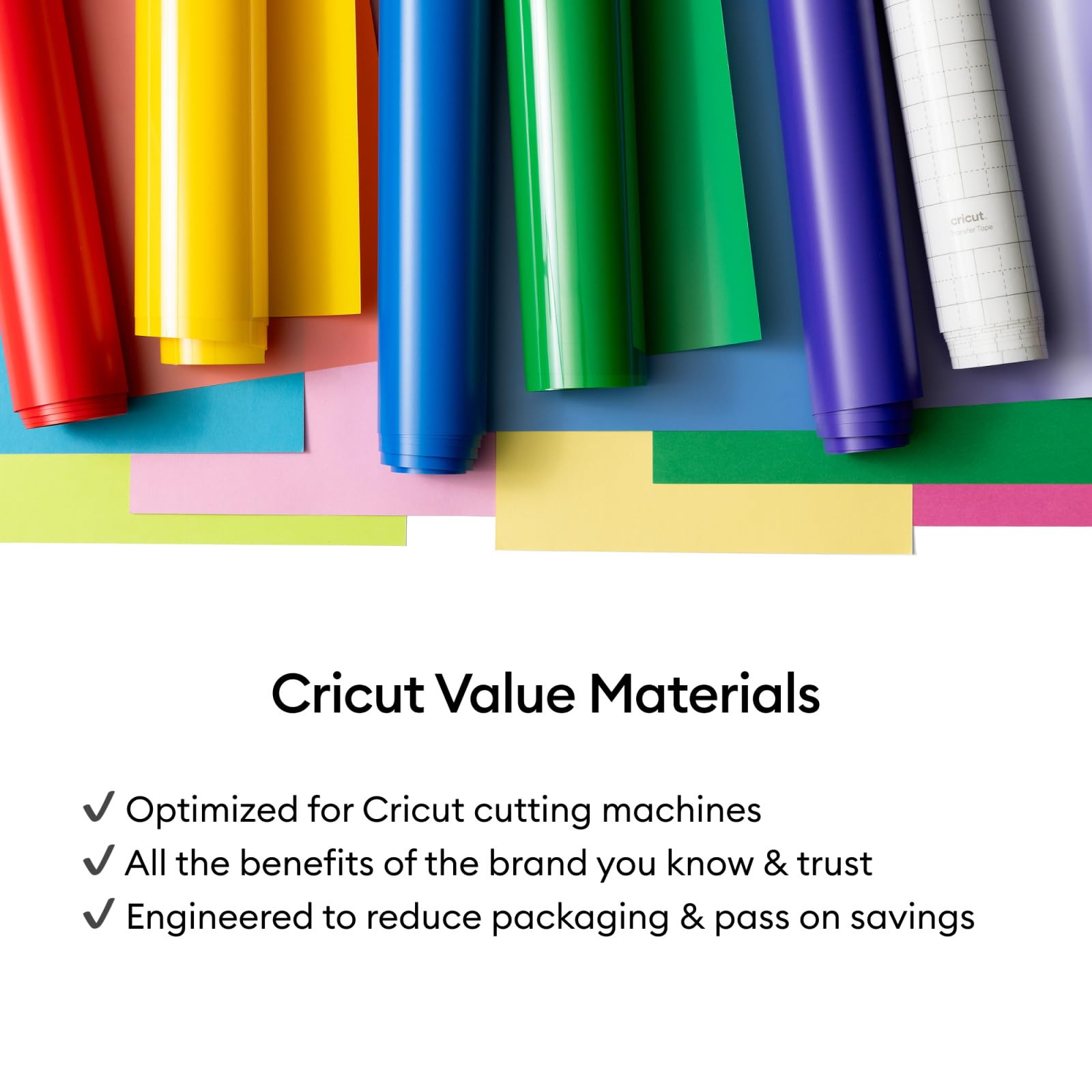 Cricut Value Vinyl - Permanent Self-Adhesive Roll | Matte Black | 30.5 cm x 6.1 m | For All Cutting Machines 7
