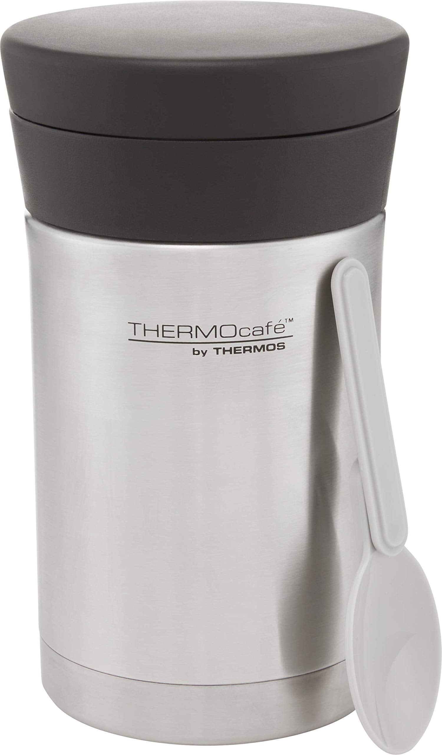 Thermos Thermocafe Food Flask - 500ml Stainless Steel Vacuum Insulated Container | Hot 6 Hrs, Cold 10 Hrs 2