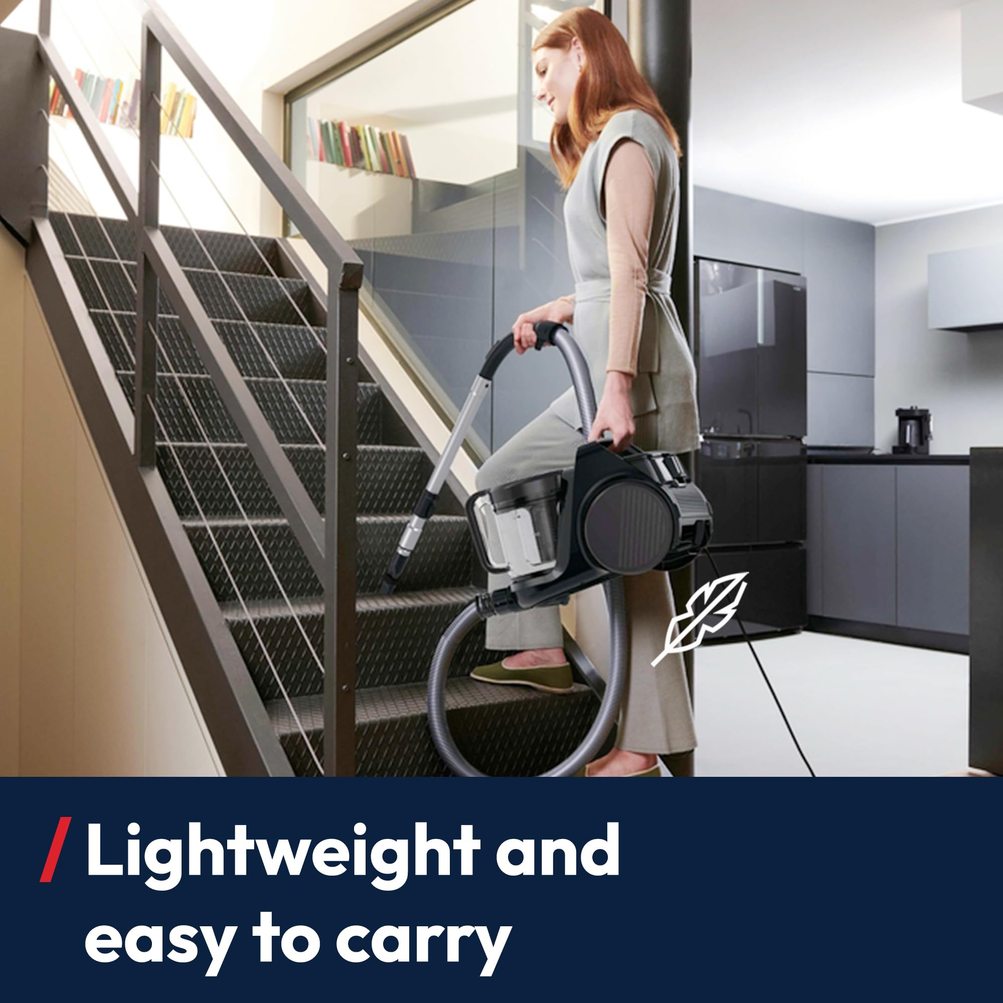 Hoover HP2 Powerful Cylinder Vacuum Cleaner - Bagless, Lightweight, 2.5L Capacity 4