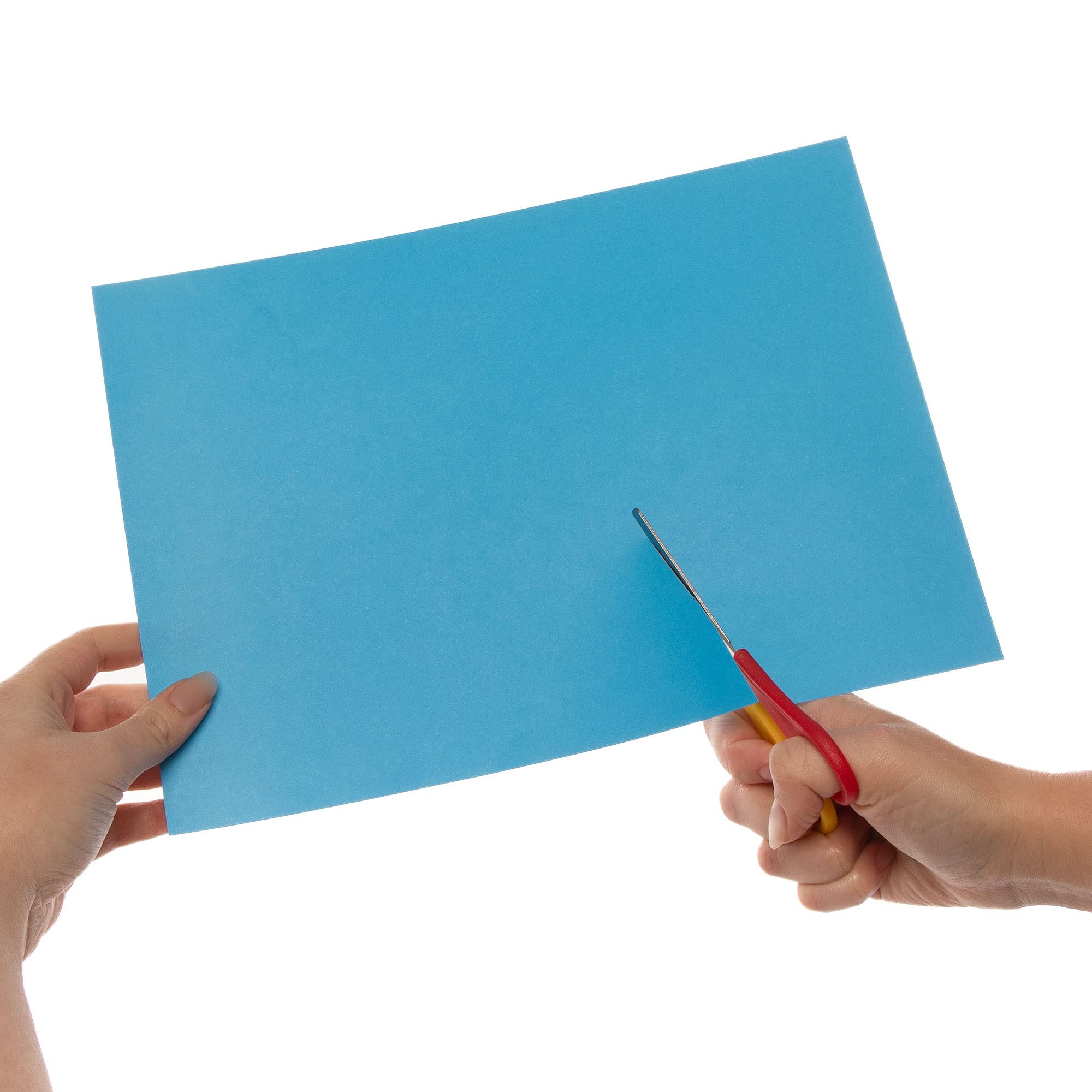 Baker Ross AV535 A4 Rainbow Coloured Card (220gsm) - Pack of 50 Sheets for Crafts 6