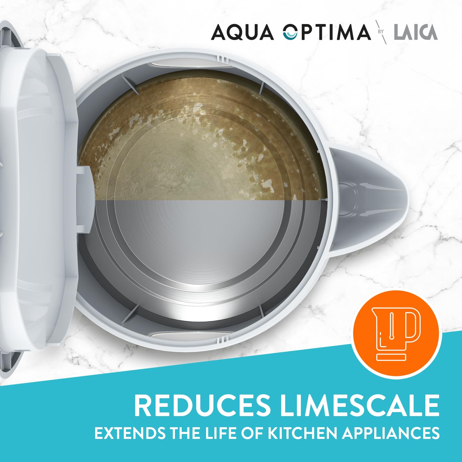 Aqua Optima Evolve+ Hard Water Limescale Filter Cartridges - 6 Pack | 150L Capacity 5