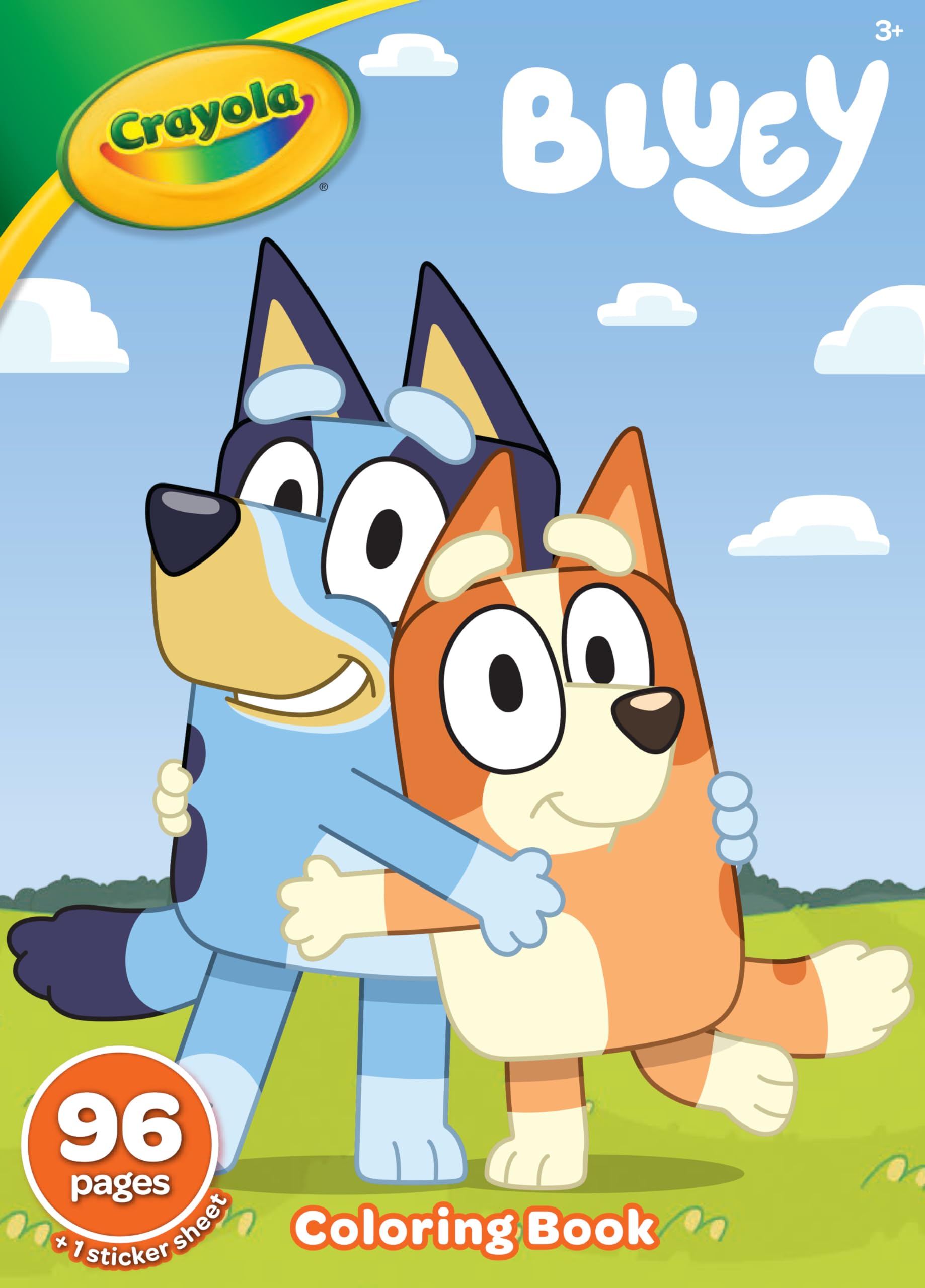 CRAYOLA Bluey Colouring Book - 96 Pages of Colouring Fun | Ages 3+ 1