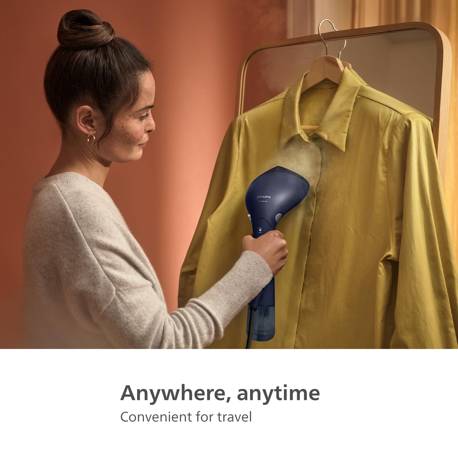 Philips 7000 Series Handheld Steamer - 1500W, 28g/min Continuous Steam | 100 ml Tank 7