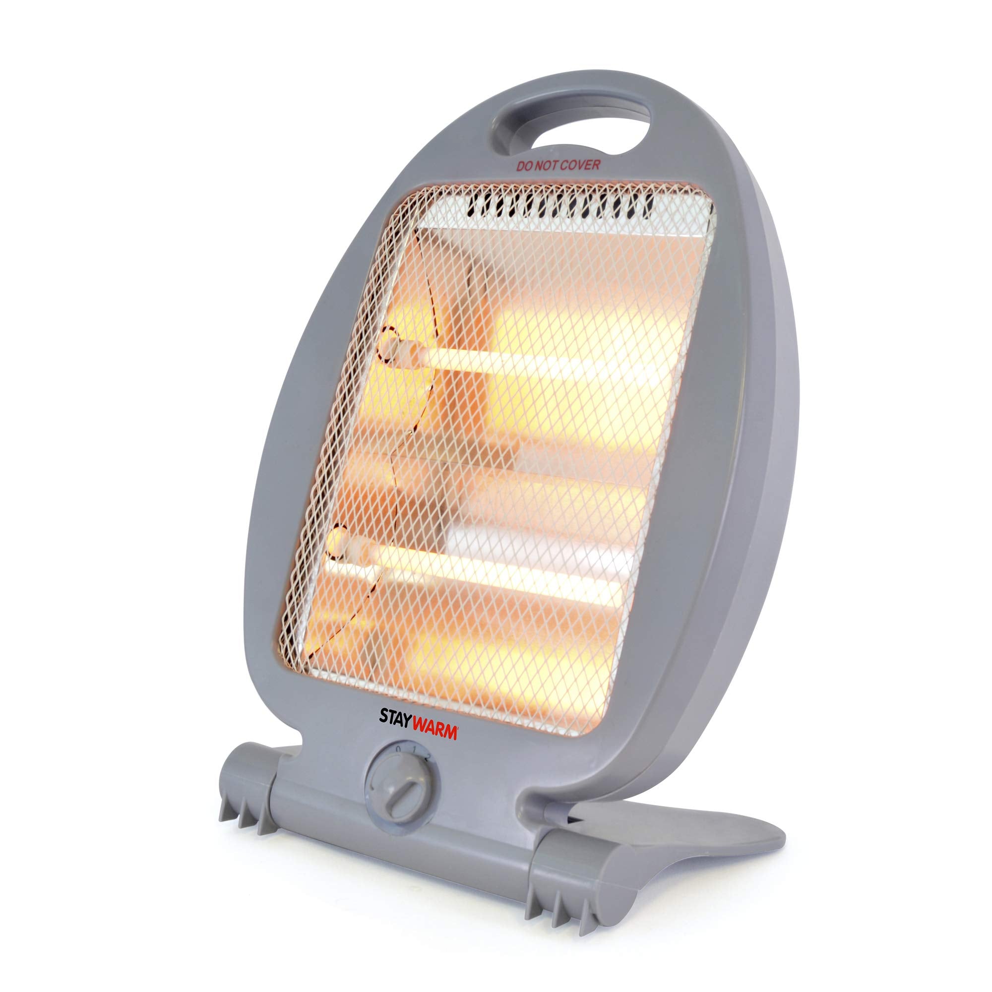 STAYWARM 800W 2 Bar Quartz Heater - Compact, Lightweight, 2 Heat Settings 2