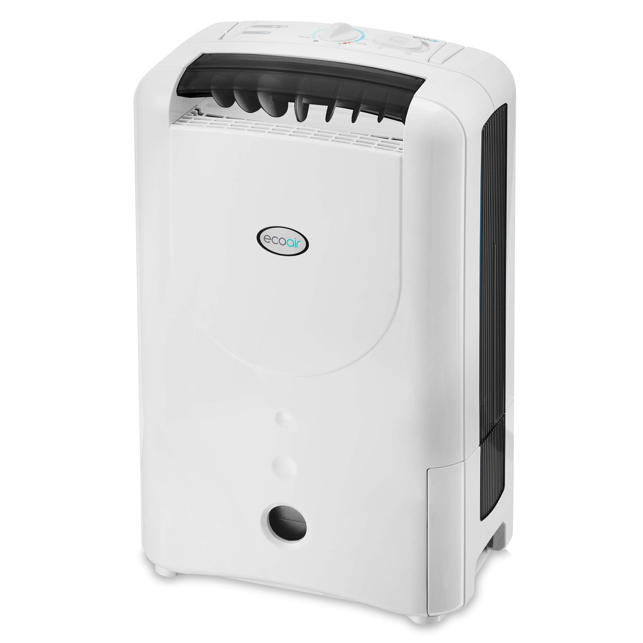 EcoAir DD1 Simple MK3 Black Desiccant Dehumidifier | 7.5 L/Day | 34dBA Quiet | Anti Bacterial Filter 1