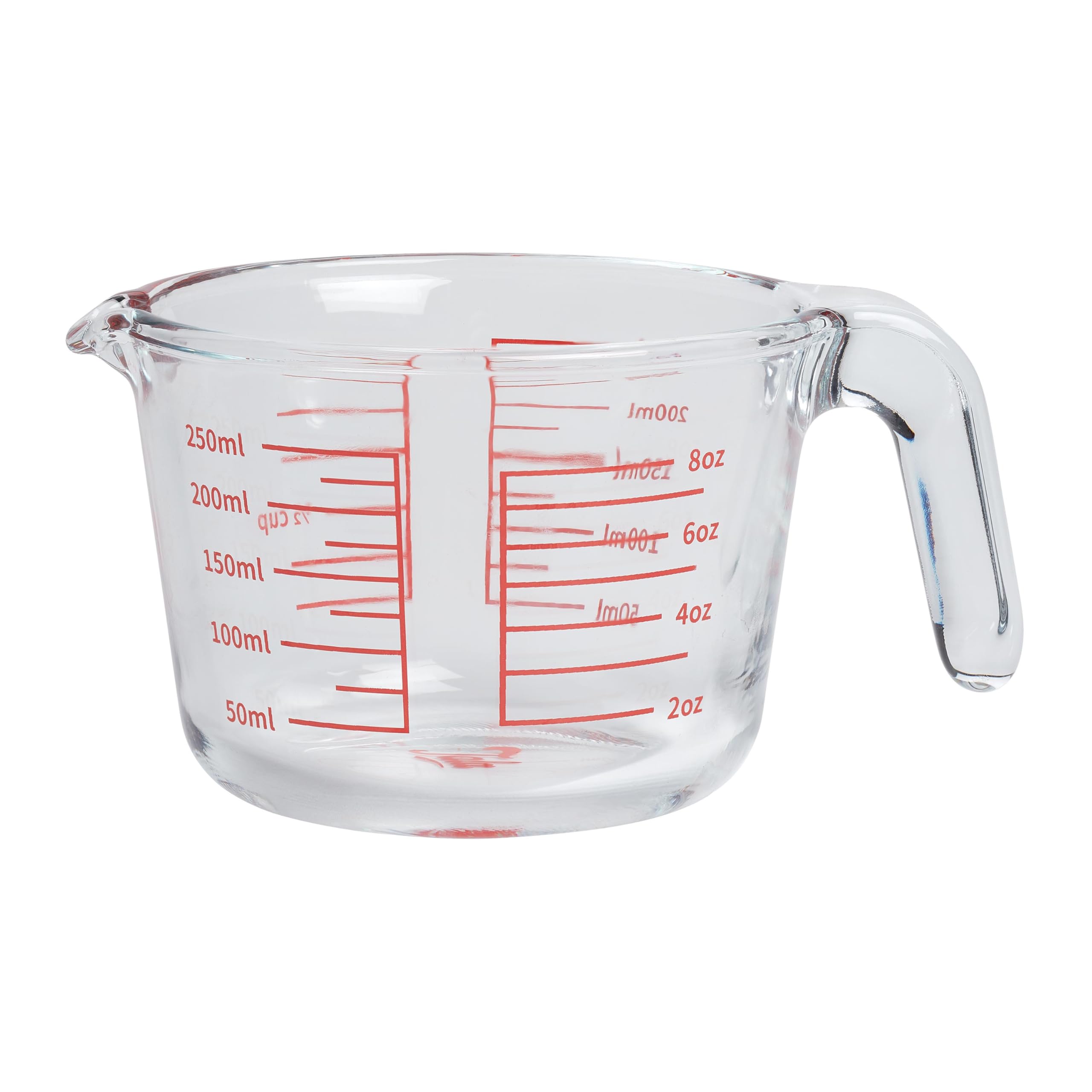 Tala 250ml Glass Measuring Jug - Thermal Shock Resistant | Oven, Fridge-Freezer Safe | Accurate Milliliters & Ounces 3