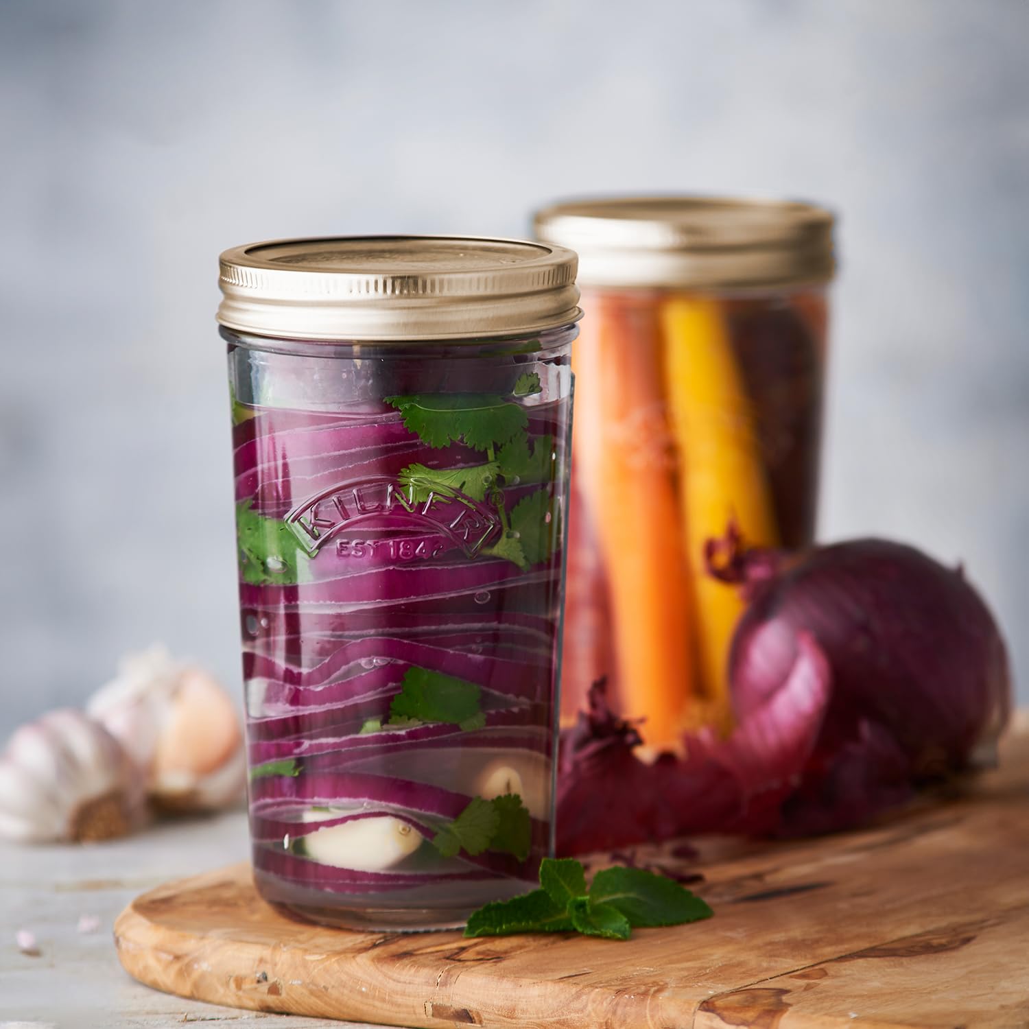 Kilner Wide Mouth Preserve Jar - 0.5L (500ml) Glass Storage Jar with Vacuum Seal 4