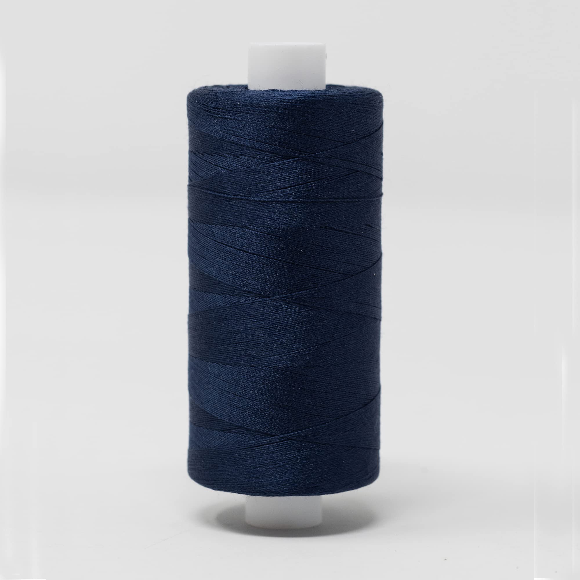 KORBOND Sewing Thread - 1000m Polyester Coated Navy Thread for Machine & Hand Stitching 8
