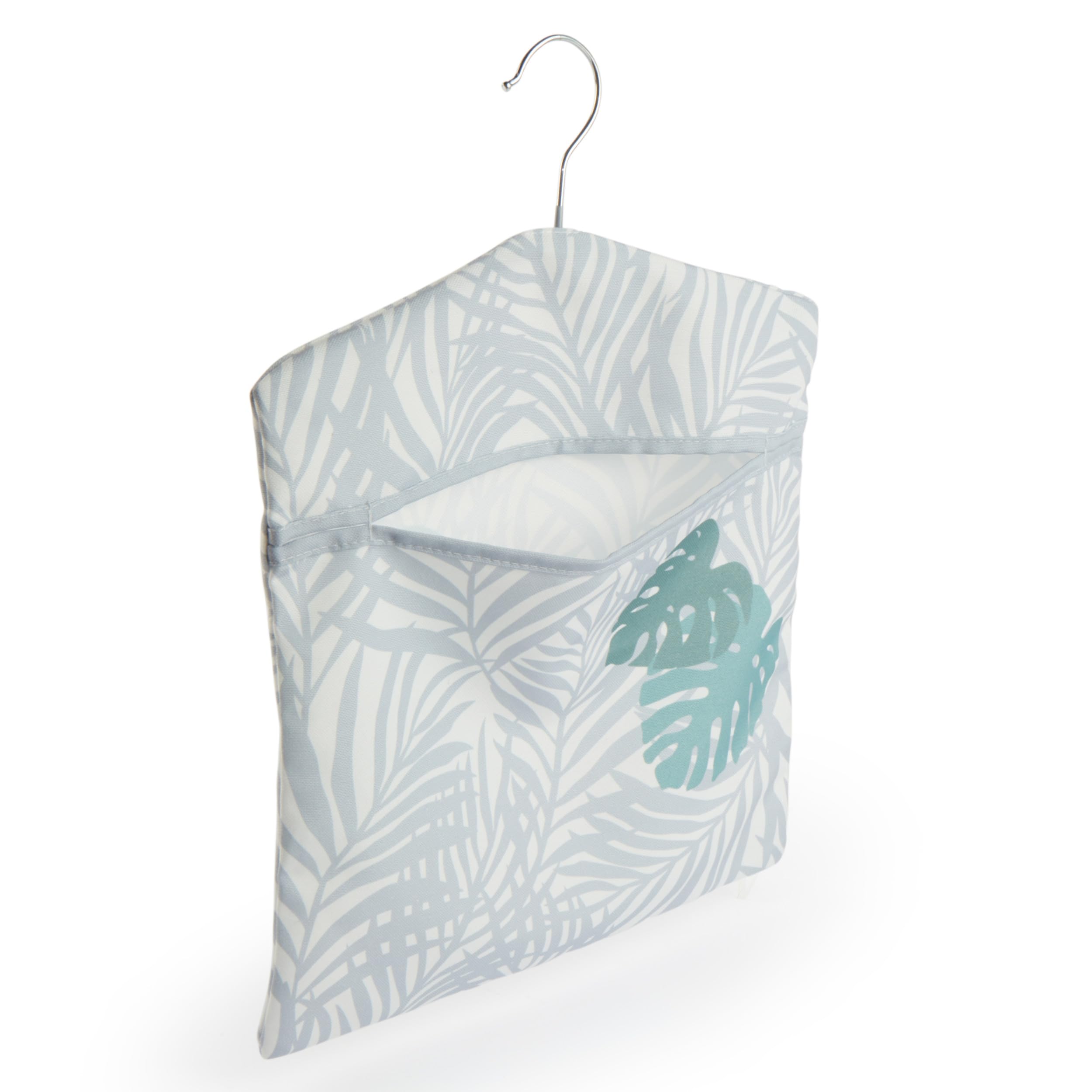 Beldray Palm Leaf Print Peg Bag - Holds up to 100 Pegs | Reusable Indoor/Outdoor Storage | 33 x 30 cm 7