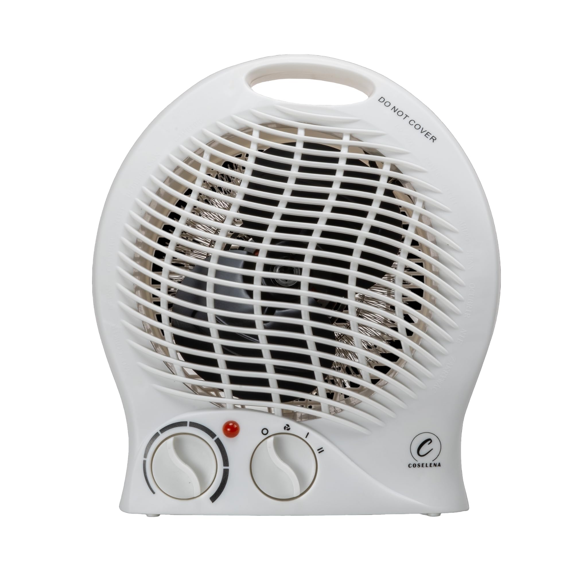 Coselena 2KW Electric Fan Heater with 2 Heat Settings, Adjustable Thermostat, and Frost Watch Protection 7