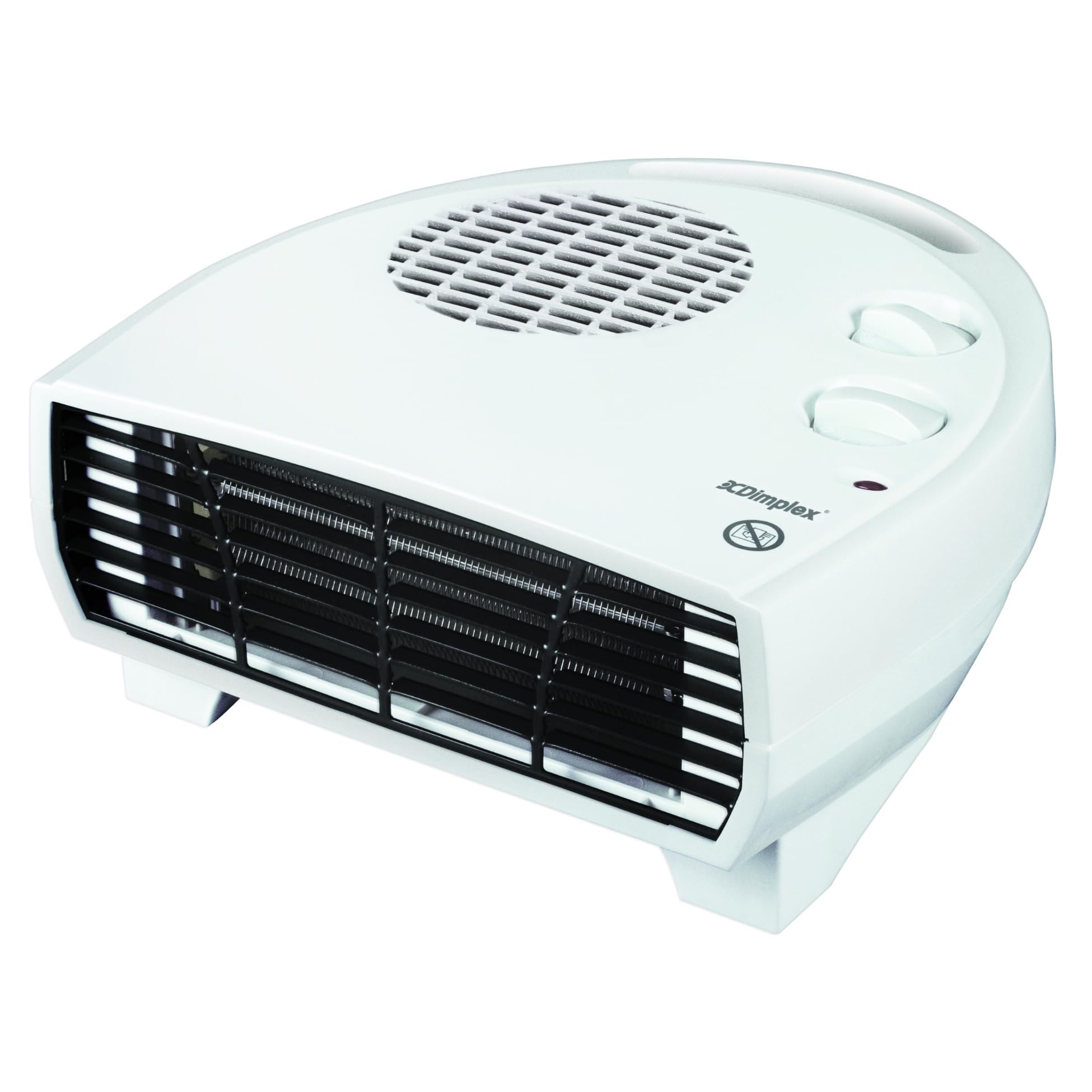 Dimplex 2kW Electric Fan Heater - 2 Heat Settings | Manual Thermostat | Portable 1