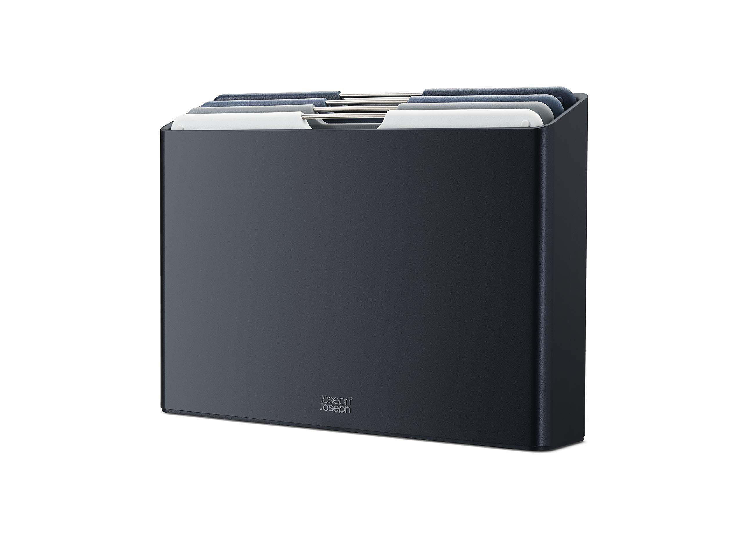 Joseph Joseph Folio 4-Piece Colour Coded Chopping Board Set with Slimline Case | BPA Free