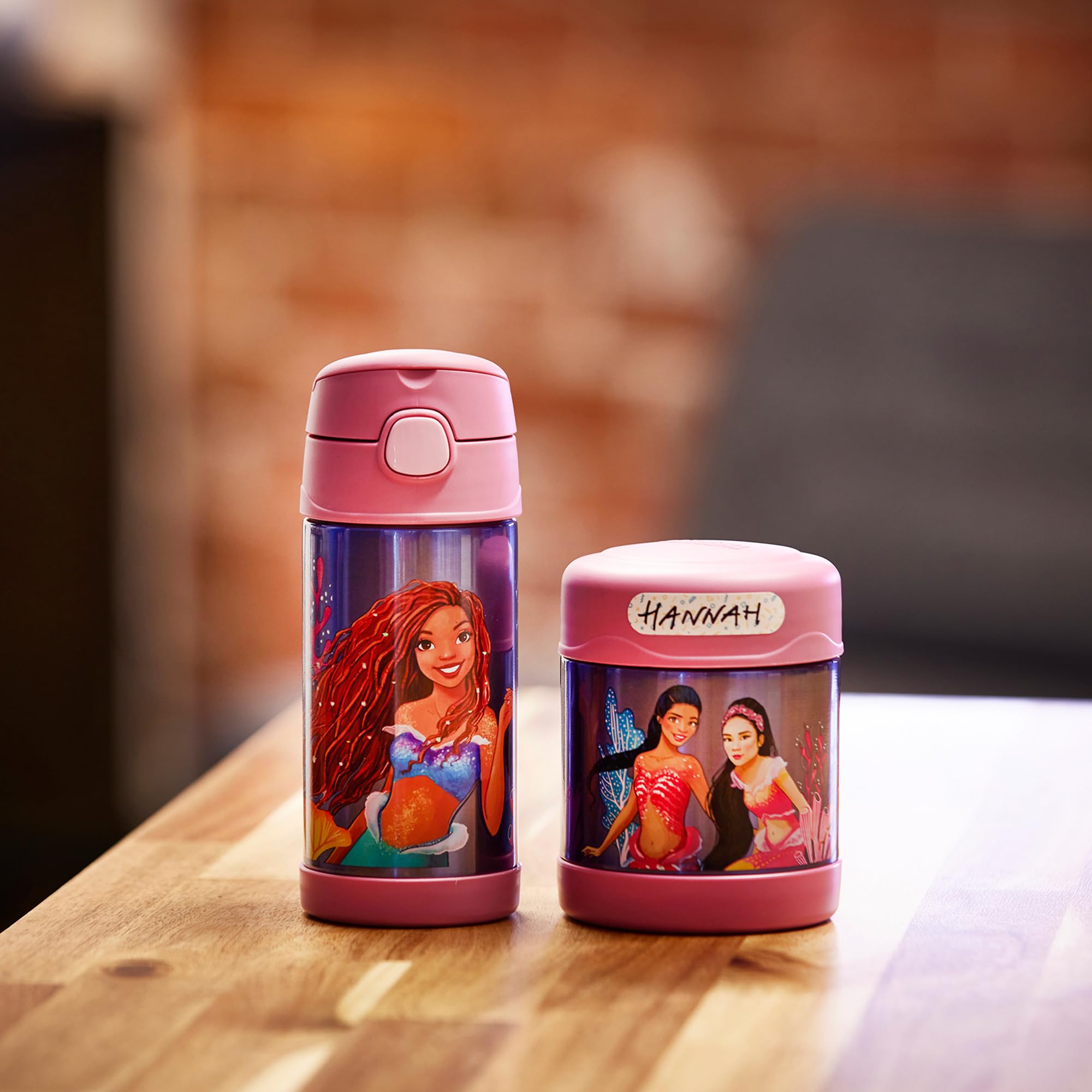 Thermos Little Mermaid Food Flask - 290ml Insulated Stainless Steel Jar | Hot 5 Hrs, Cold 7 Hrs 5