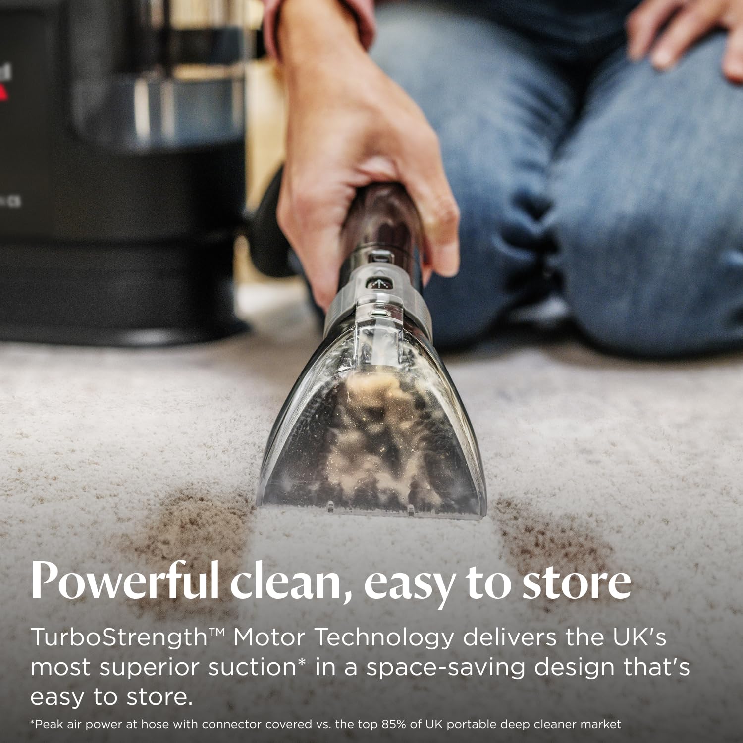 BISSELL SpotClean C5 Pet Portable Carpet Cleaner - 16.4K Pa Suction | Dual Tank | 69 dB Noise Level | 3928E 3