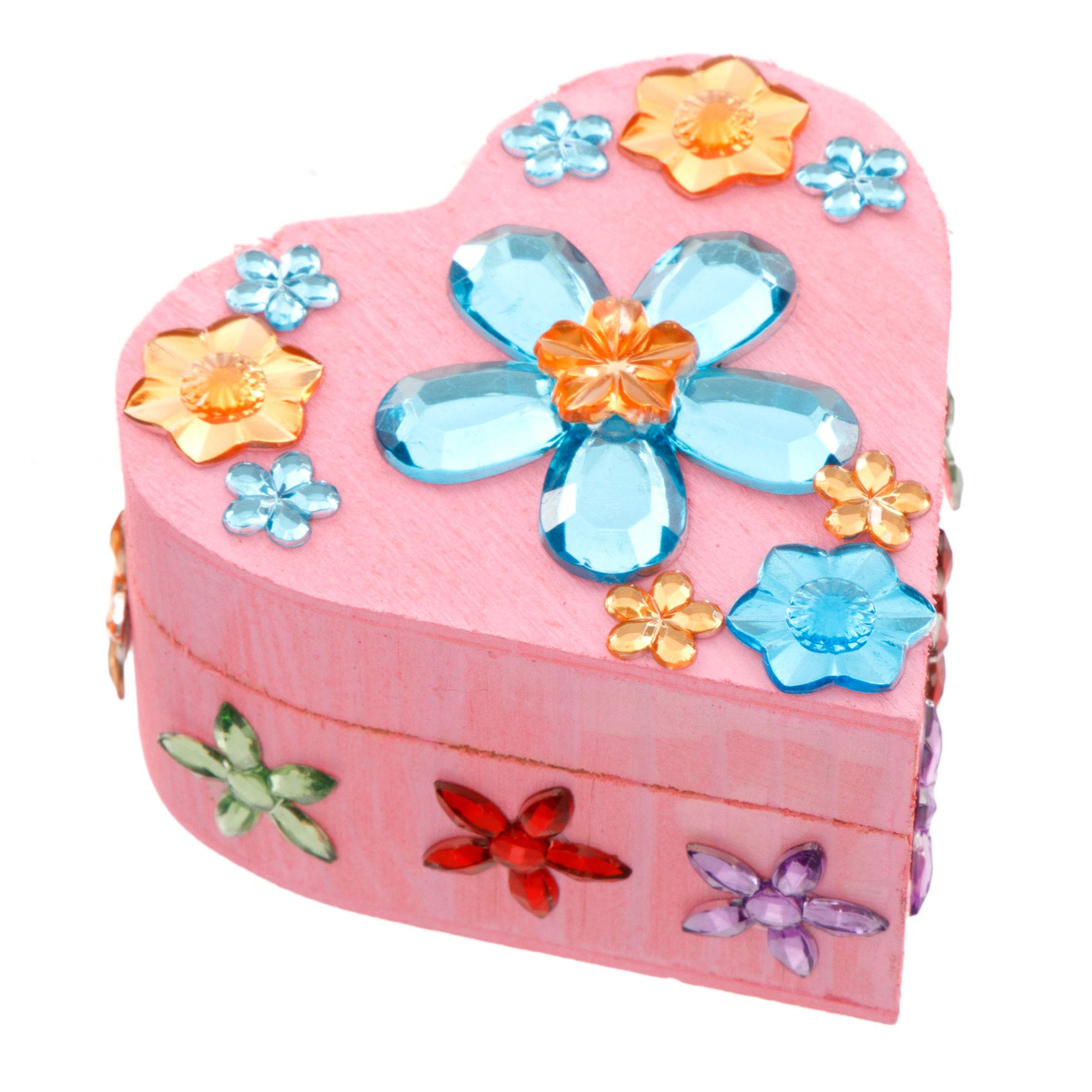 Baker Ross Self-Adhesive Acrylic Flower Jewels - Assorted Sizes 10mm-38mm | 180 Pieces 5