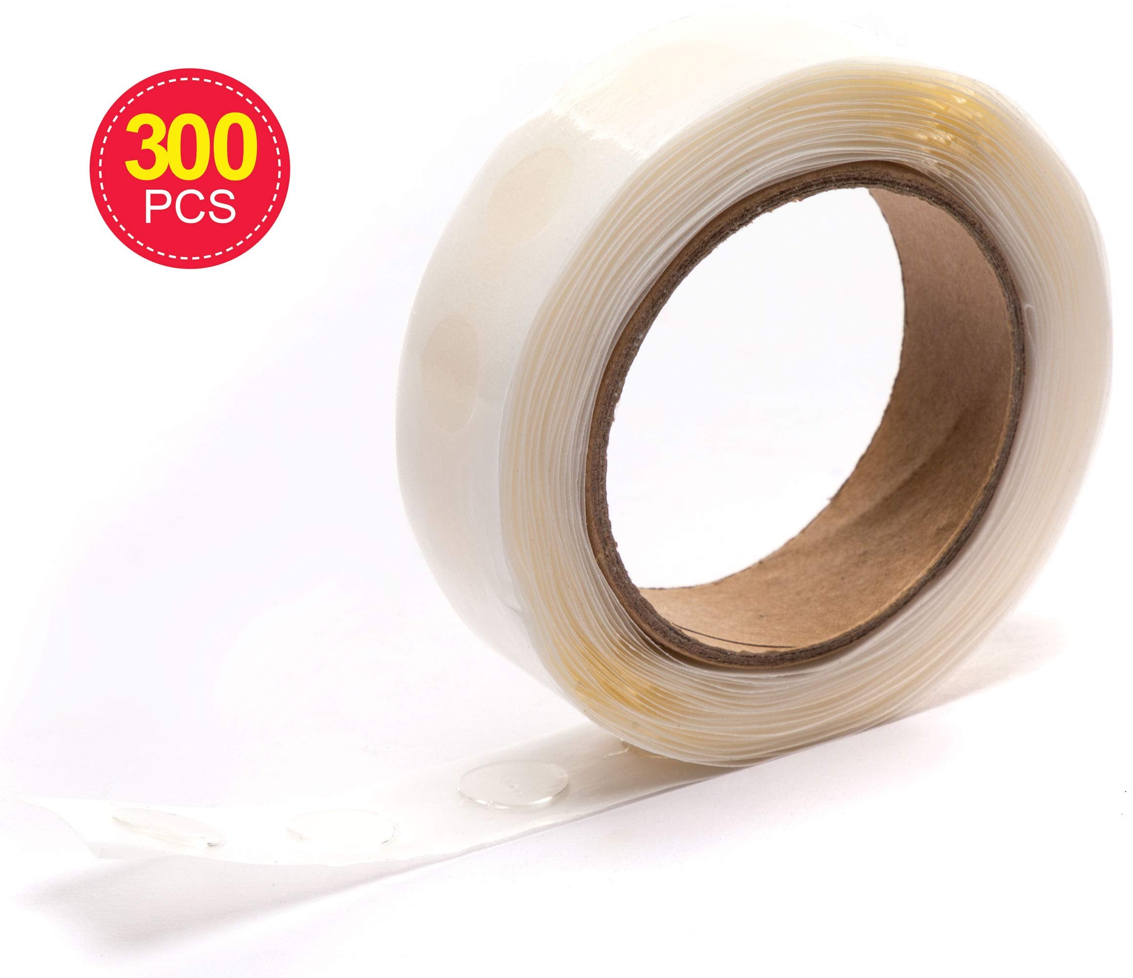 Baker Ross AR836 Mini Glue Dots - Acid-Free Adhesive for Crafts | Pack of 300 | 6mm Diameter 5