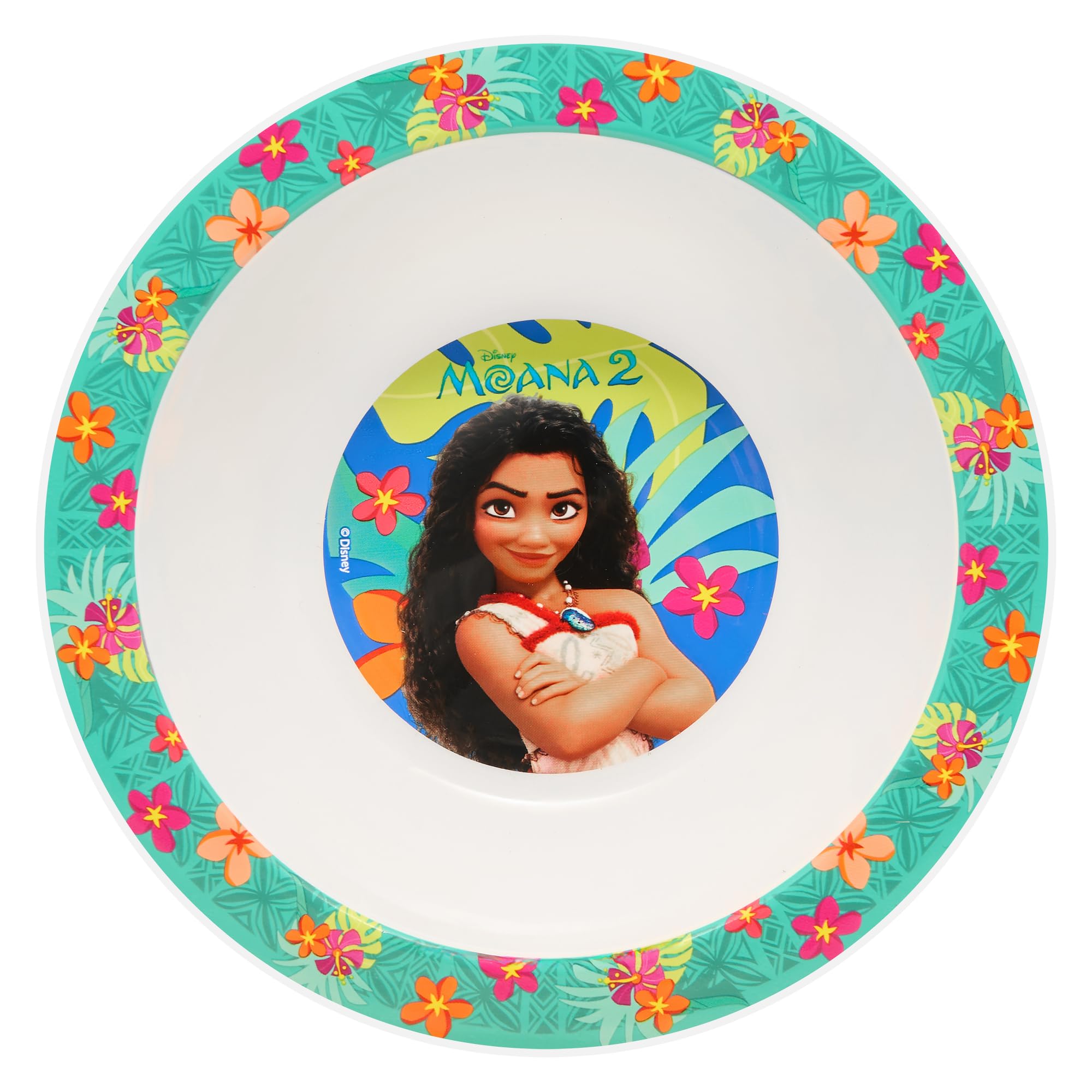 Disney Moana 2 3-Piece Children's Dinner Set by Polar Gear | Microwave Safe PP Plastic 5