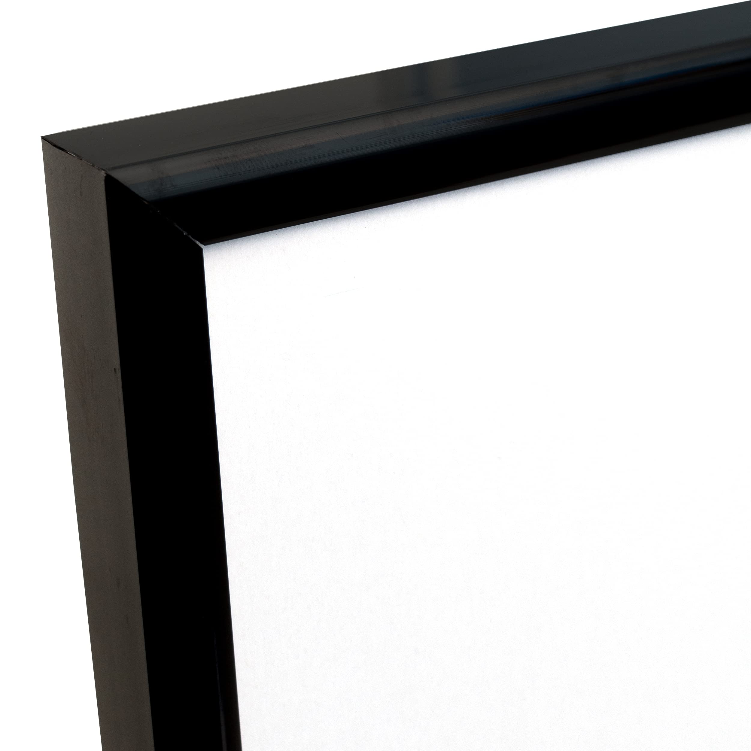 Hampton Frames BACKLOADER Poster Certificate Photo Frame | Black | A3 (30x42cm) | Acrylic Front 3