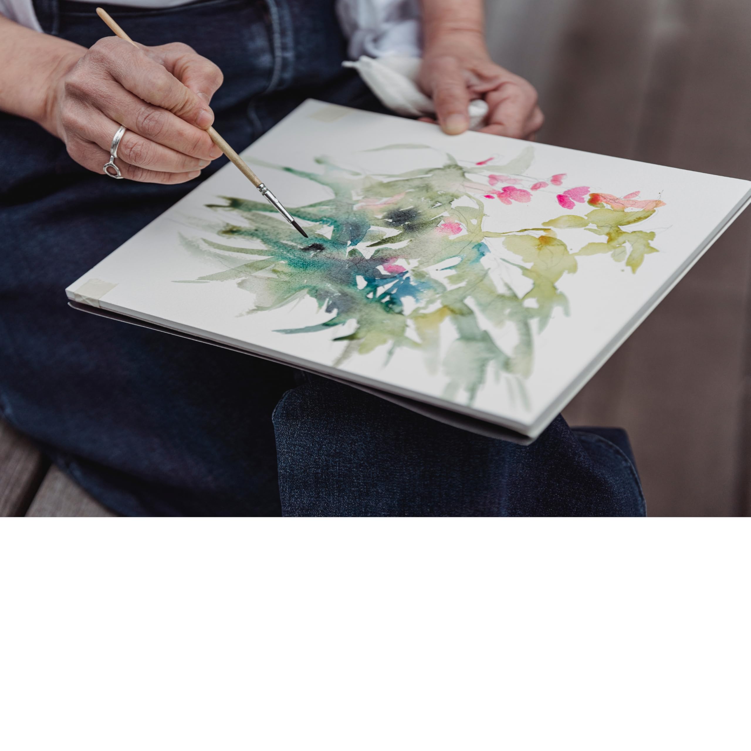 Creavvee A4 Sketch Pad for Artists - 80gsm Acid-Free Paper | 60 Sheets | Ideal for Pencils, Markers, Charcoal 8