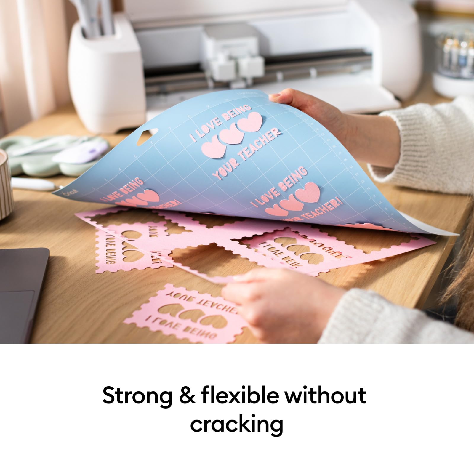 Cricut LightGrip Mat 12x12 - 6 Pack for Lightweight Materials | Long-Lasting Adhesive 4