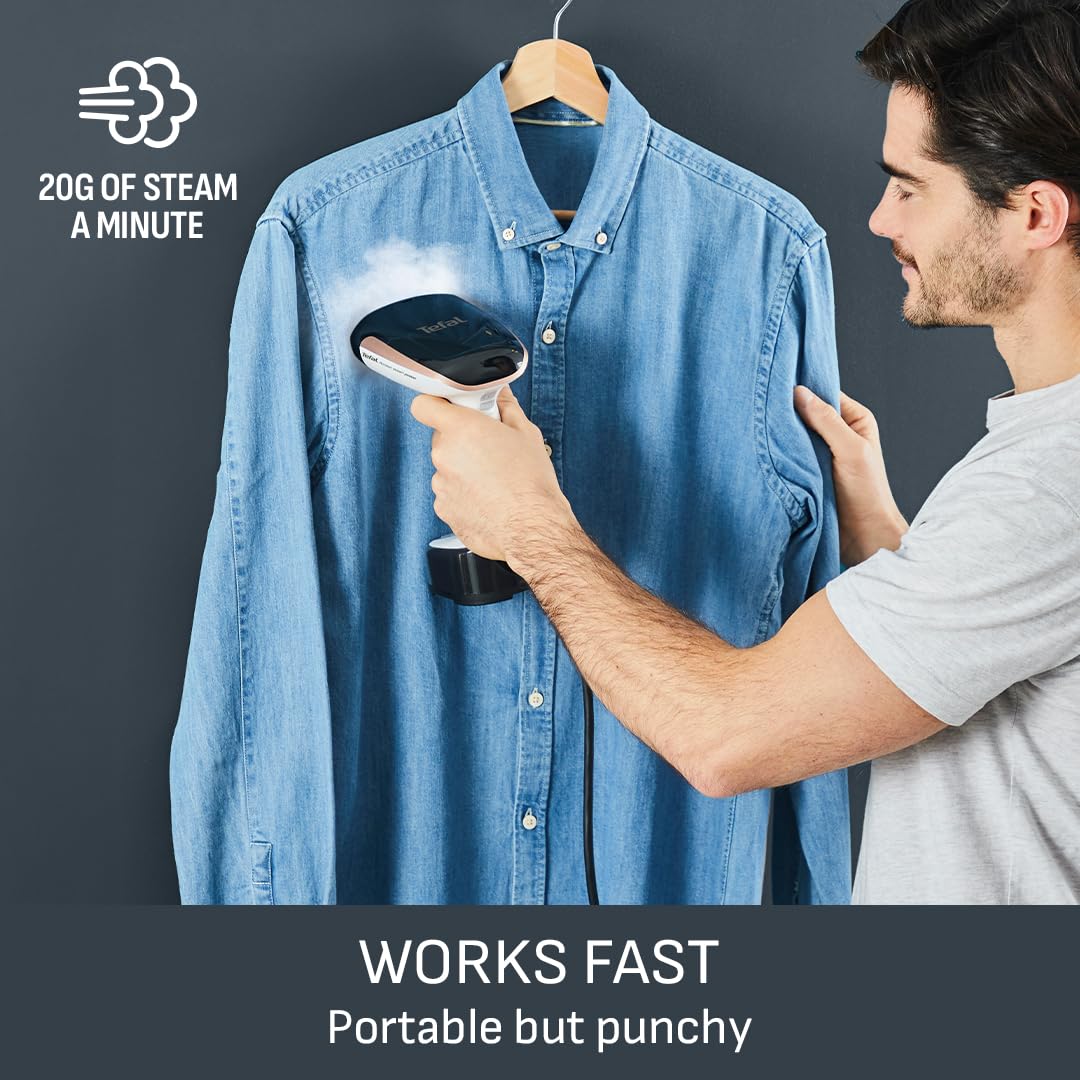 Tefal Access Steam Pocket Handheld Clothes Steamer - Ultra-Compact, 1300W, 120ml Tank 5
