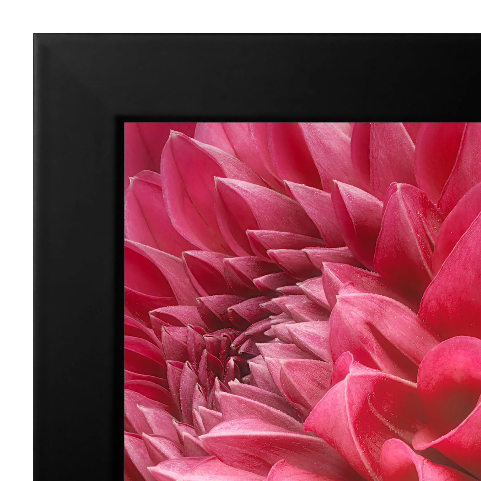 Americanflat A5 Picture Frames in Black - Set of 2 | Engineered Wood | Shatter Resistant Glass | Wall & Tabletop Display 6