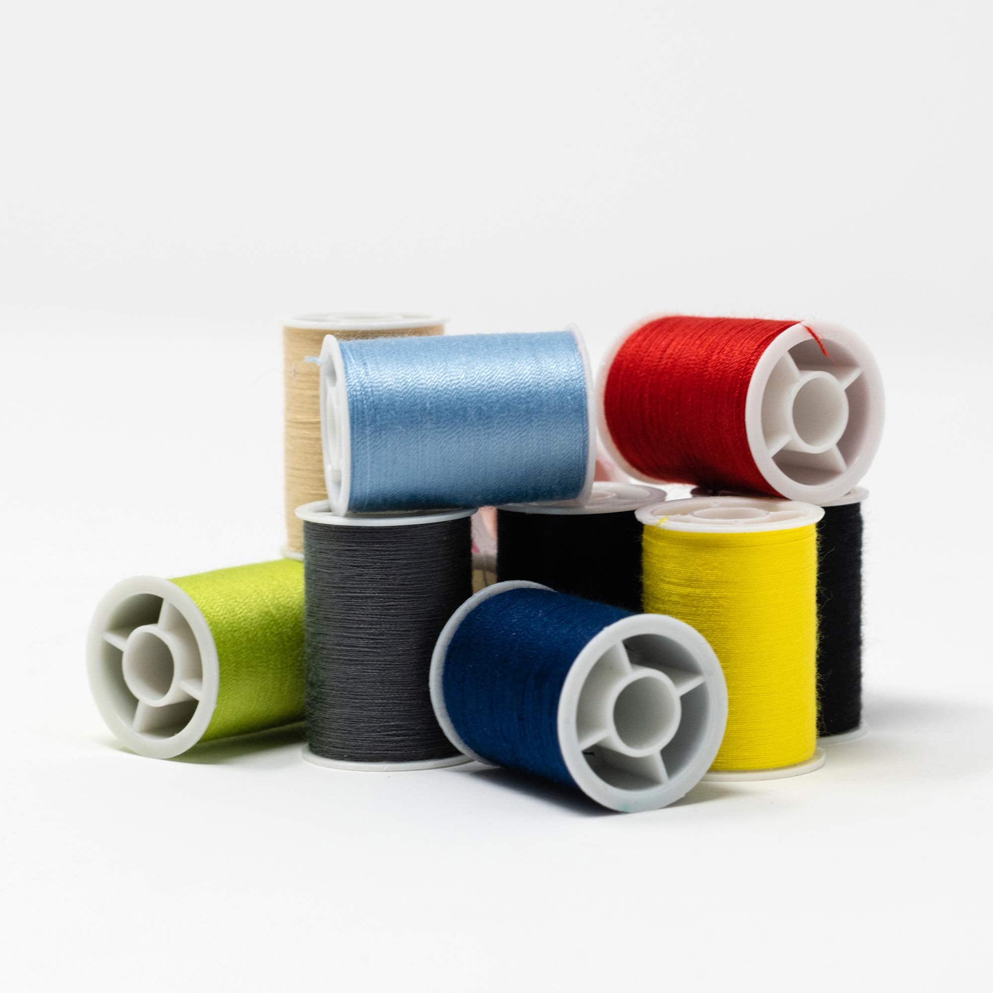 KORBOND CORE Mix Polyester Thread Selection - 12 Spools | 10 Colours | 384m Total | Hand & Machine Sewing 3