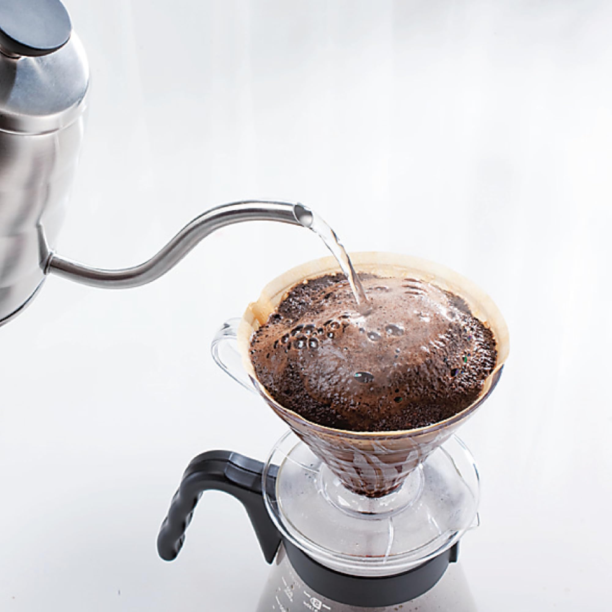 HARIO V60 Cafetière Coffee Server - 700ml Glass French Press | Heat Resistant 6