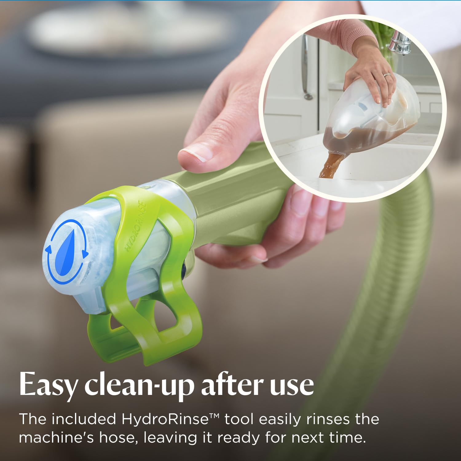 BISSELL Little Green Portable Carpet Cleaner - 7.800 Pa Suction | Dual Tank System | Corded 7