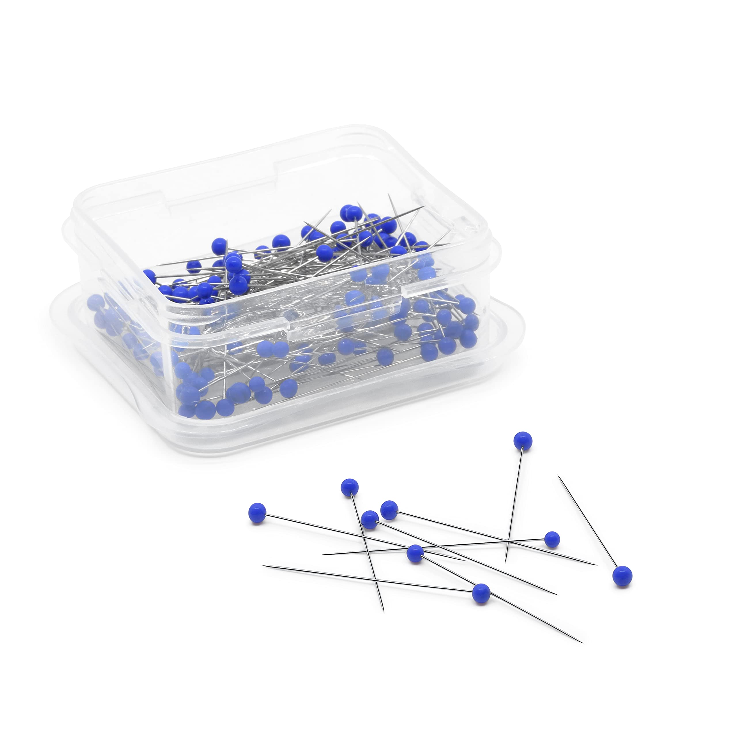 Dritz Ultra-Fine Glass Head Pins - Size 22, 1-3/8-inch, 150 Count | Alloy Steel 3