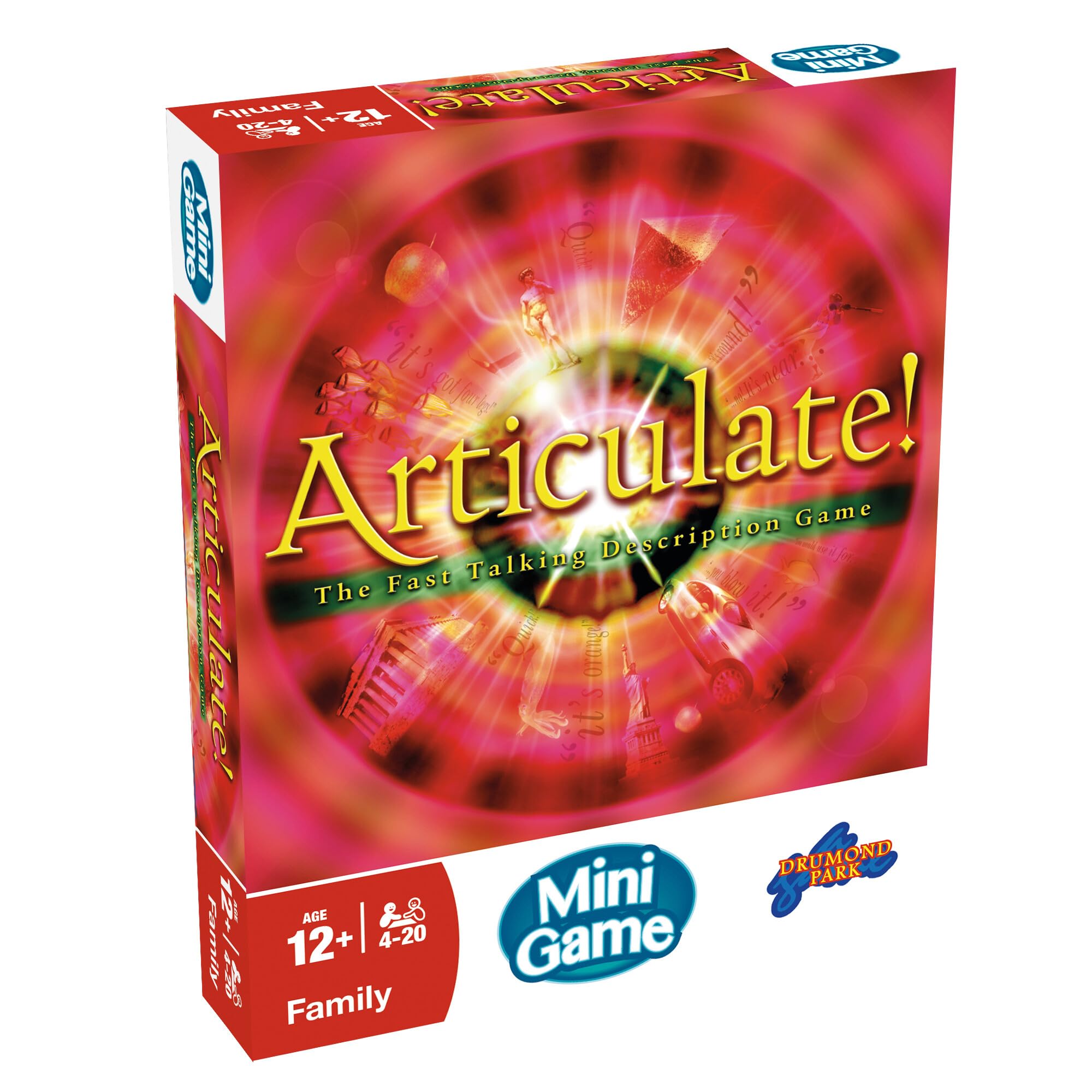 Drumond Park Articulate Mini Game - Compact Word Challenge for Teens & Adults | Cardboard 1