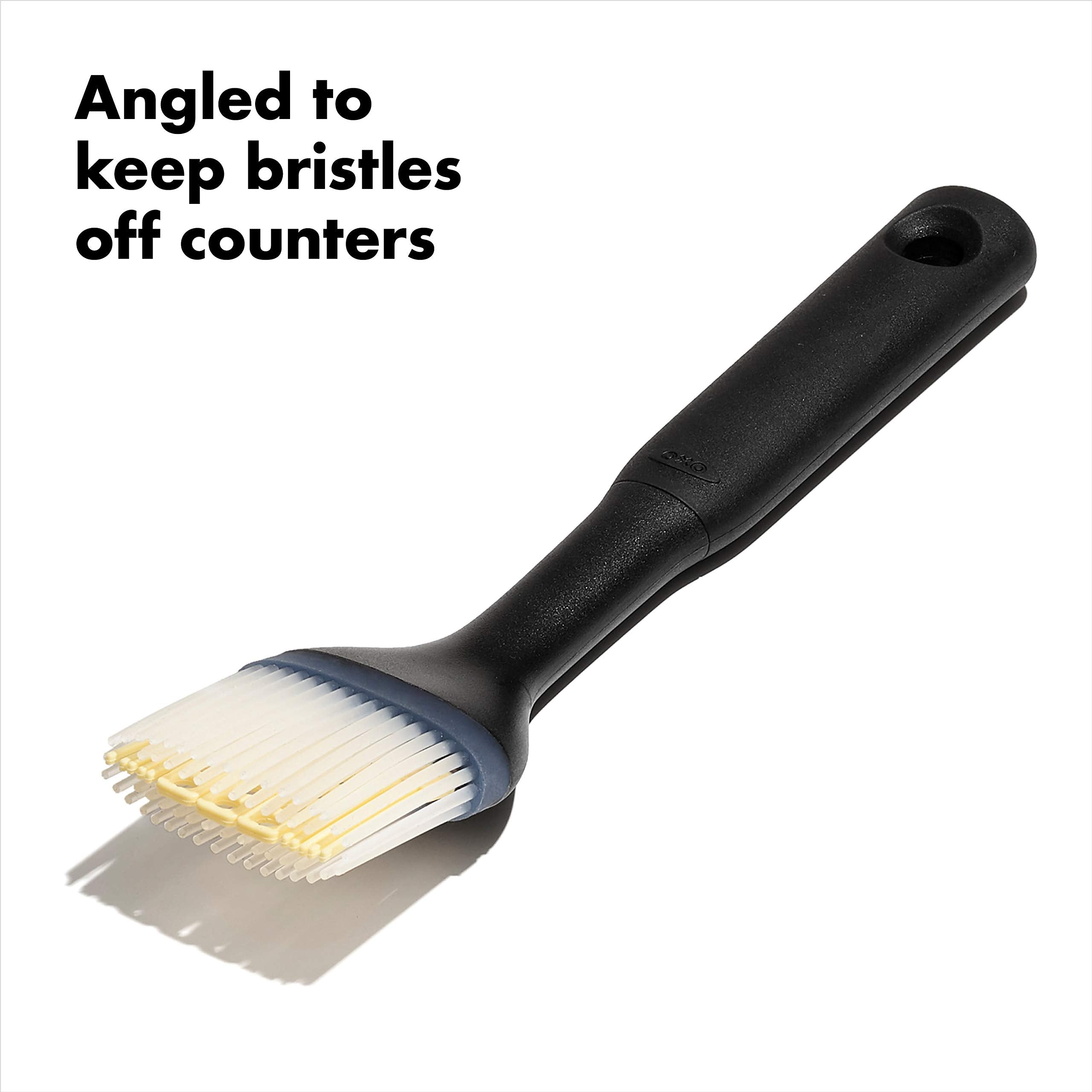 OXO Good Grips Silicone Pastry Brush - Heat Resistant to 315°C | Dishwasher Safe | Multicolor 4