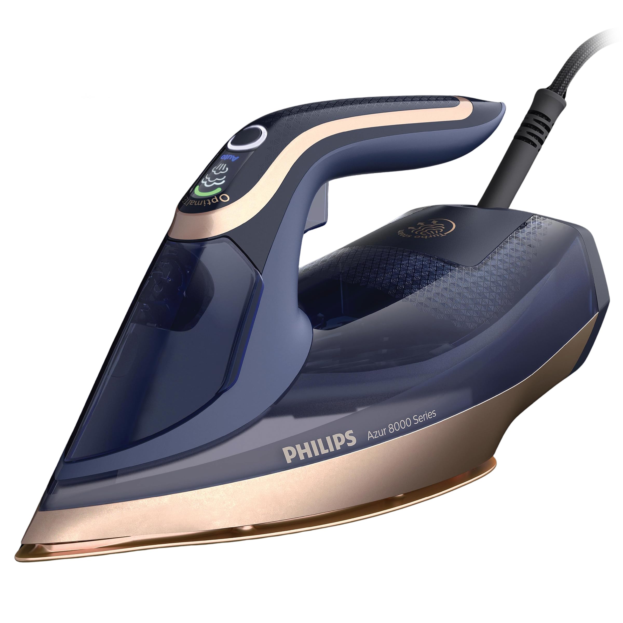 Philips Azur 8000 Steam Iron - 3000W Power, 260g Steam Boost, 85g/min Continuous Steam 1