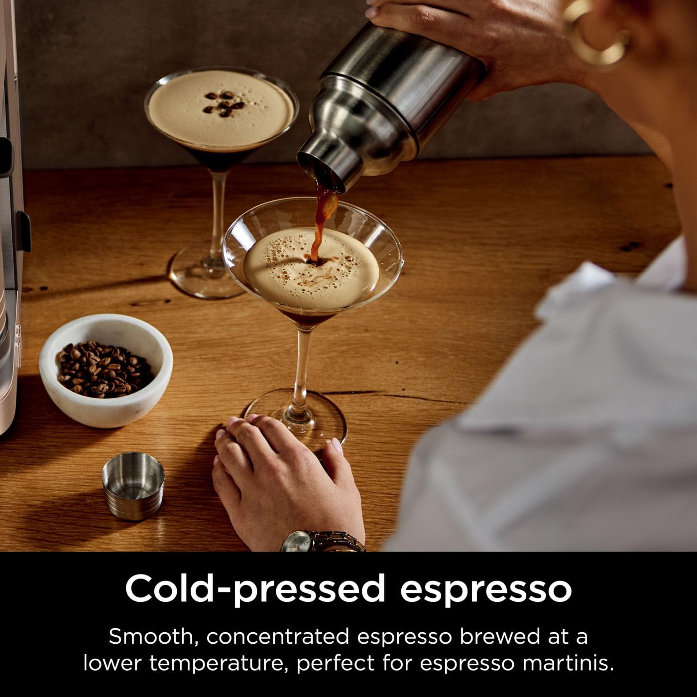 Ninja Luxe Pro 3-in-1 Bean-to-Cup Coffee Machine - Espresso, Cold Brew, Filter | Silver 9