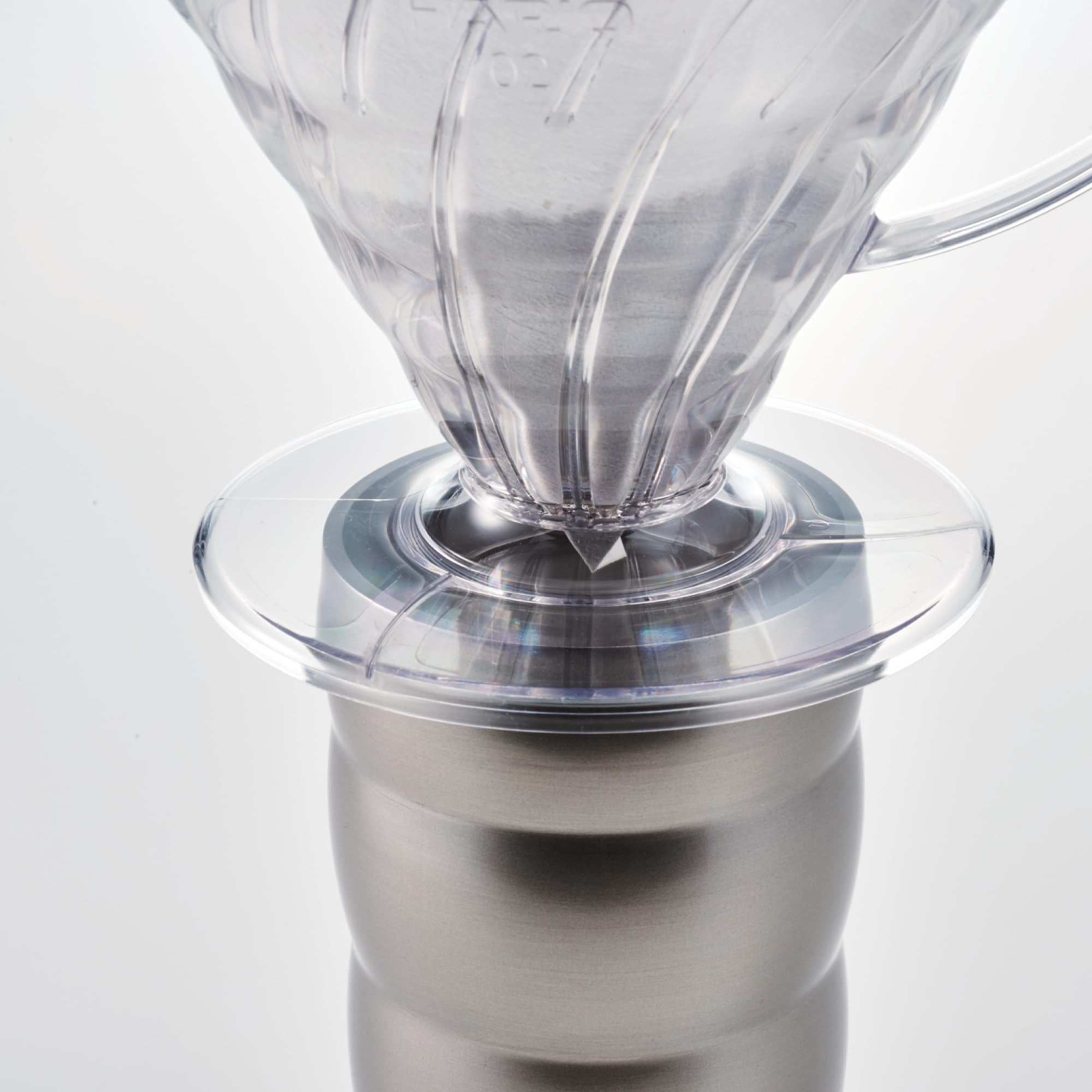HARIO V60 Plastic Coffee Dripper - Size 02 | Manual Pour-Over | White 4