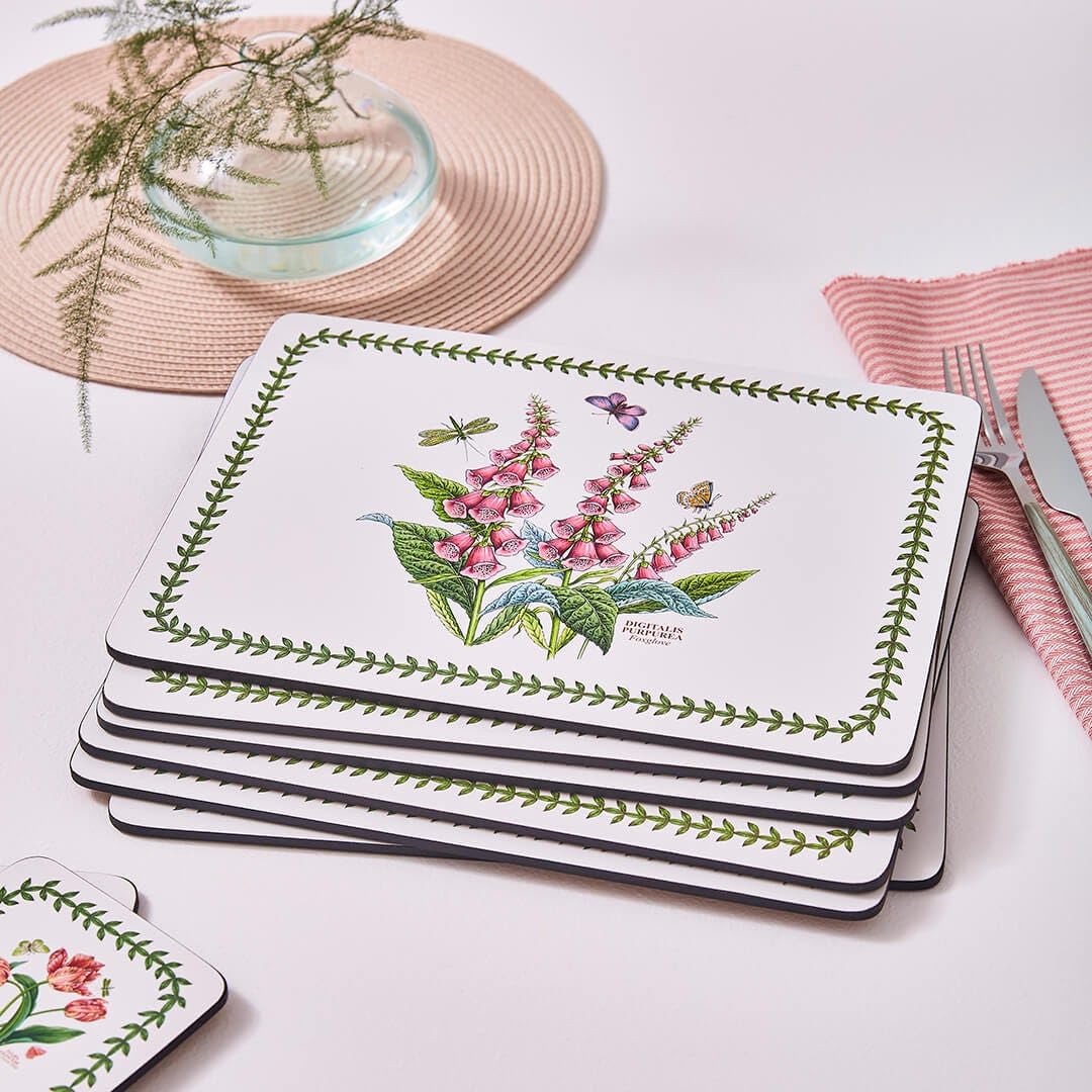 Pimpernel Botanic Garden Placemats - Set of 6 | Heat Resistant up to 100°C | 30.5 x 23cm 3