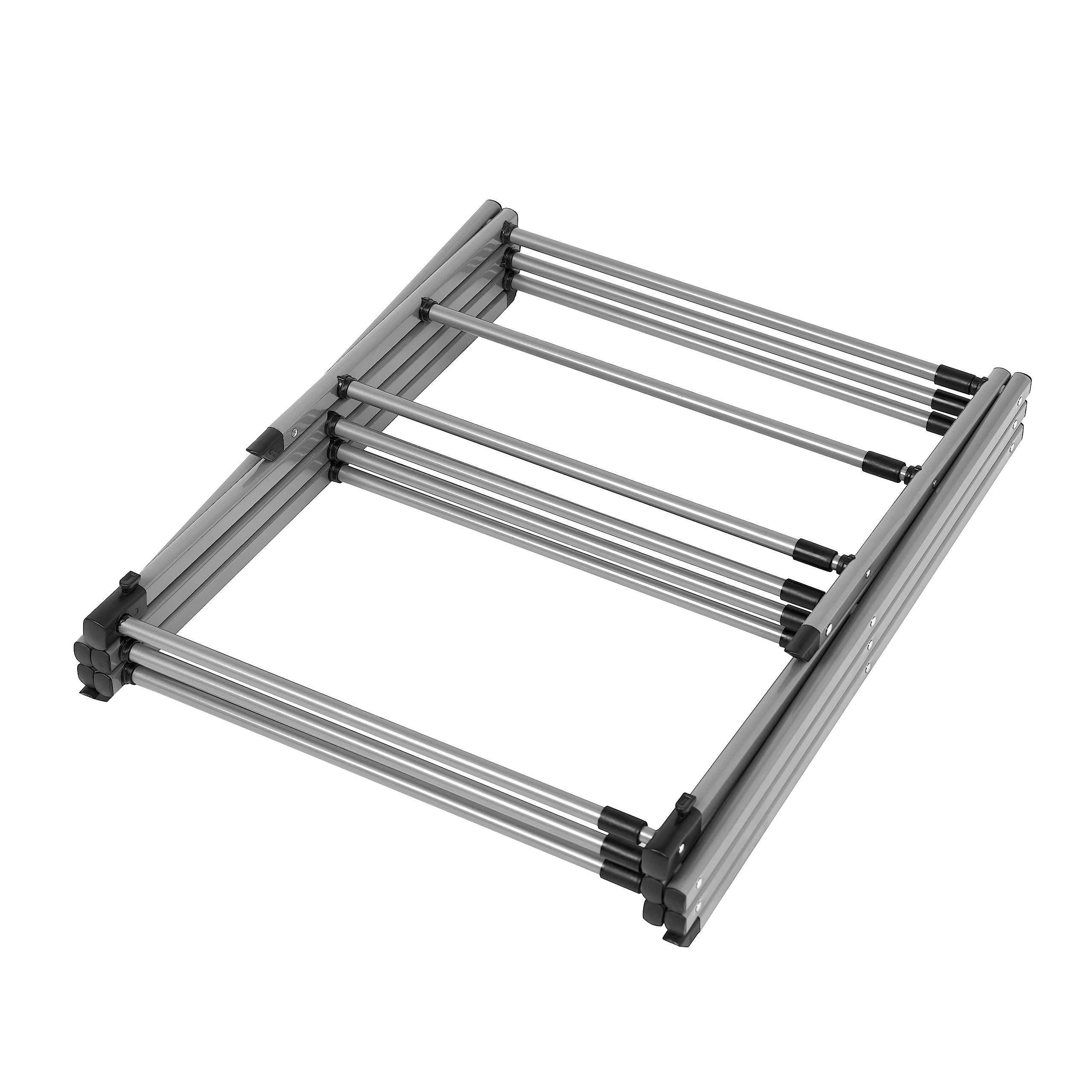 Vivo Technologies 3 Tier Extendable Clothes Airer - Foldable, Lightweight Carbon Steel Drying Rack | 7.5m Space 8