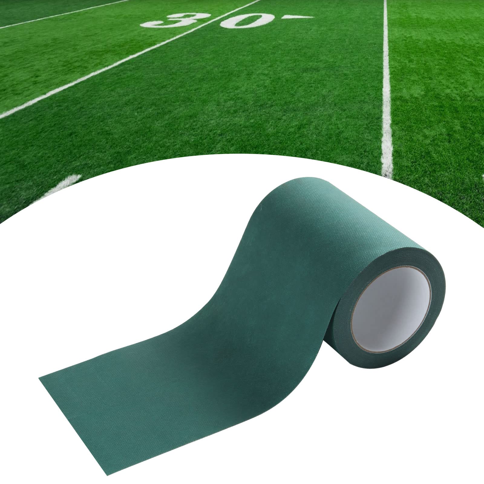 ASelected Self Adhesive Artificial Grass Tape - Green, 15 cm x 1000 cm, High Stickiness for Indoor/Outdoor Use 5