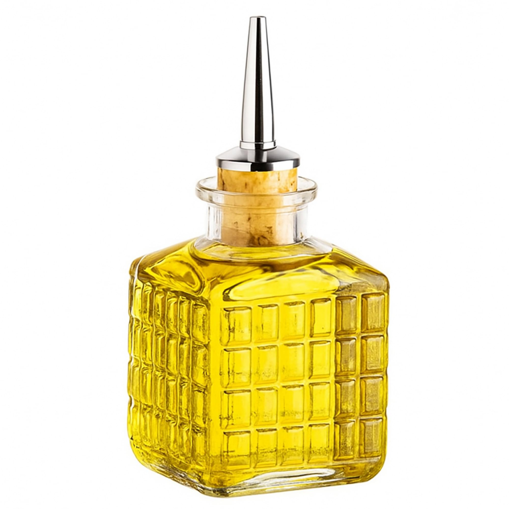 Utopia Picasso Dash Bottle - Vintage Cut Glass Oil & Bitters Dispenser | 150ml Capacity 1