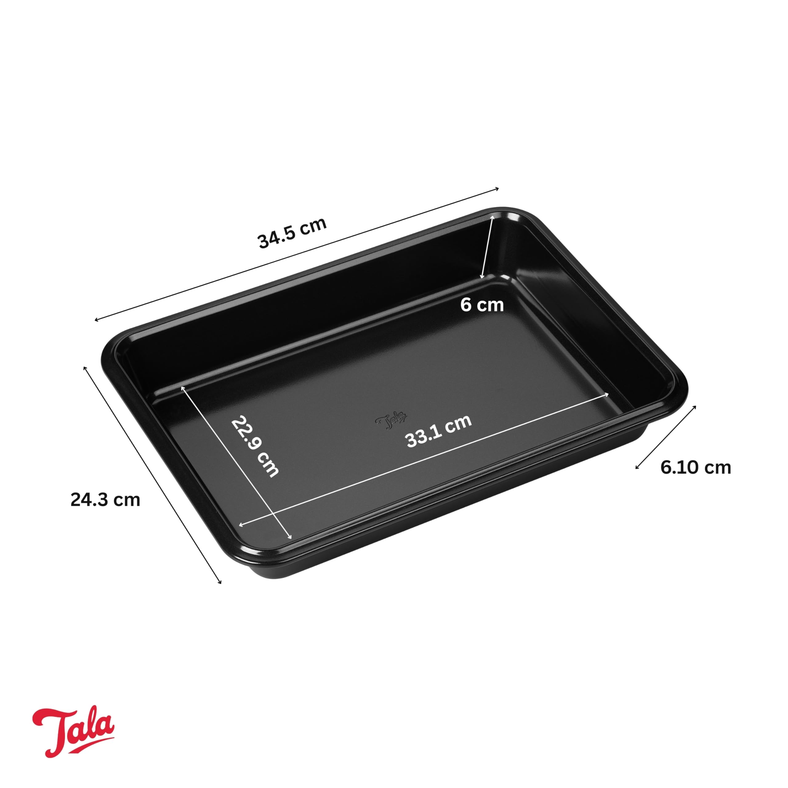 Tala Performance Non-Stick Large Roaster | Carbon Steel | 34.6cm x 24.5cm 3