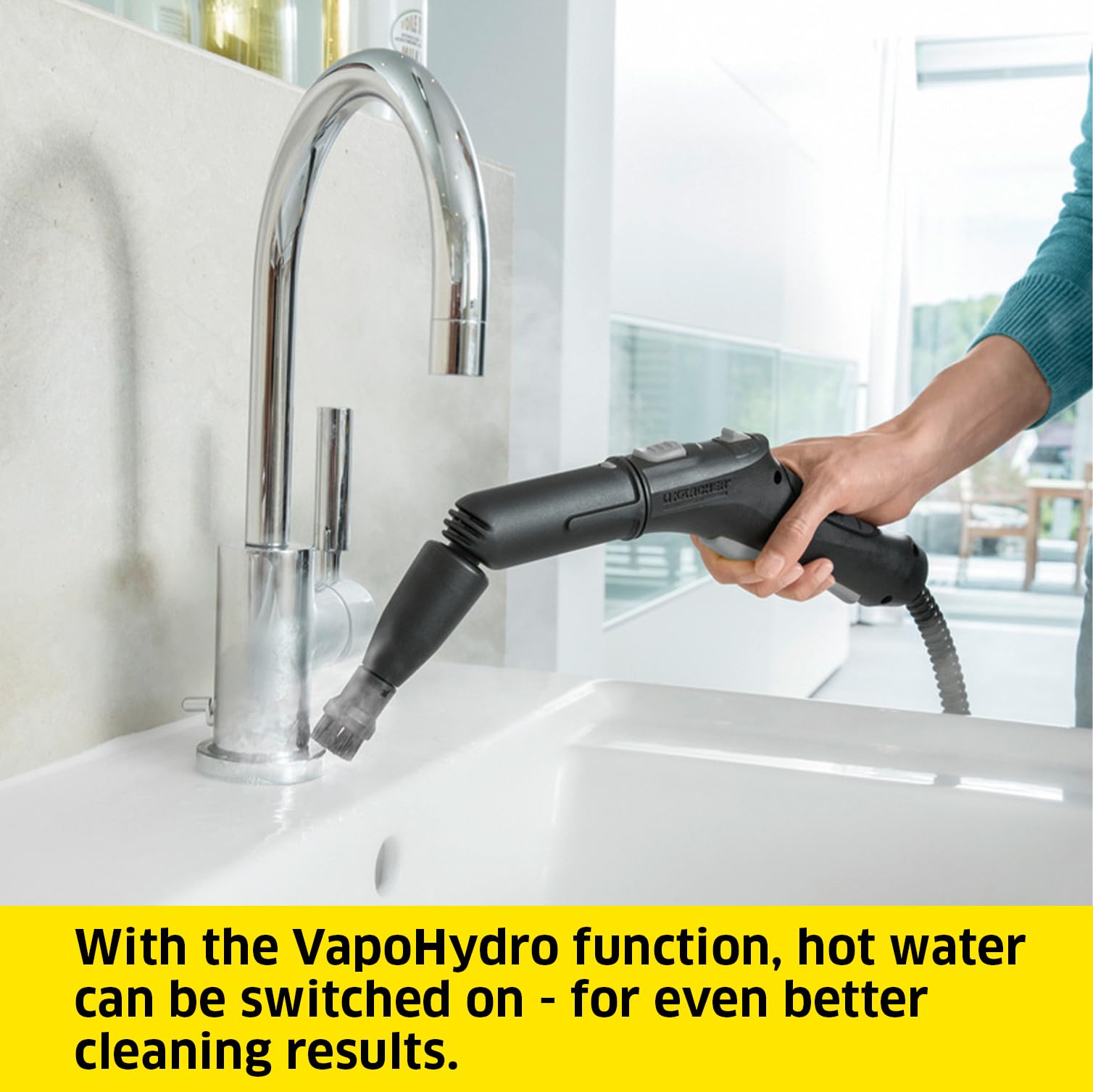 Kärcher SC 5 EasyFix Steam Cleaner - 4.2 Bar Pressure, 2200W, Hygienic Cleanliness 3