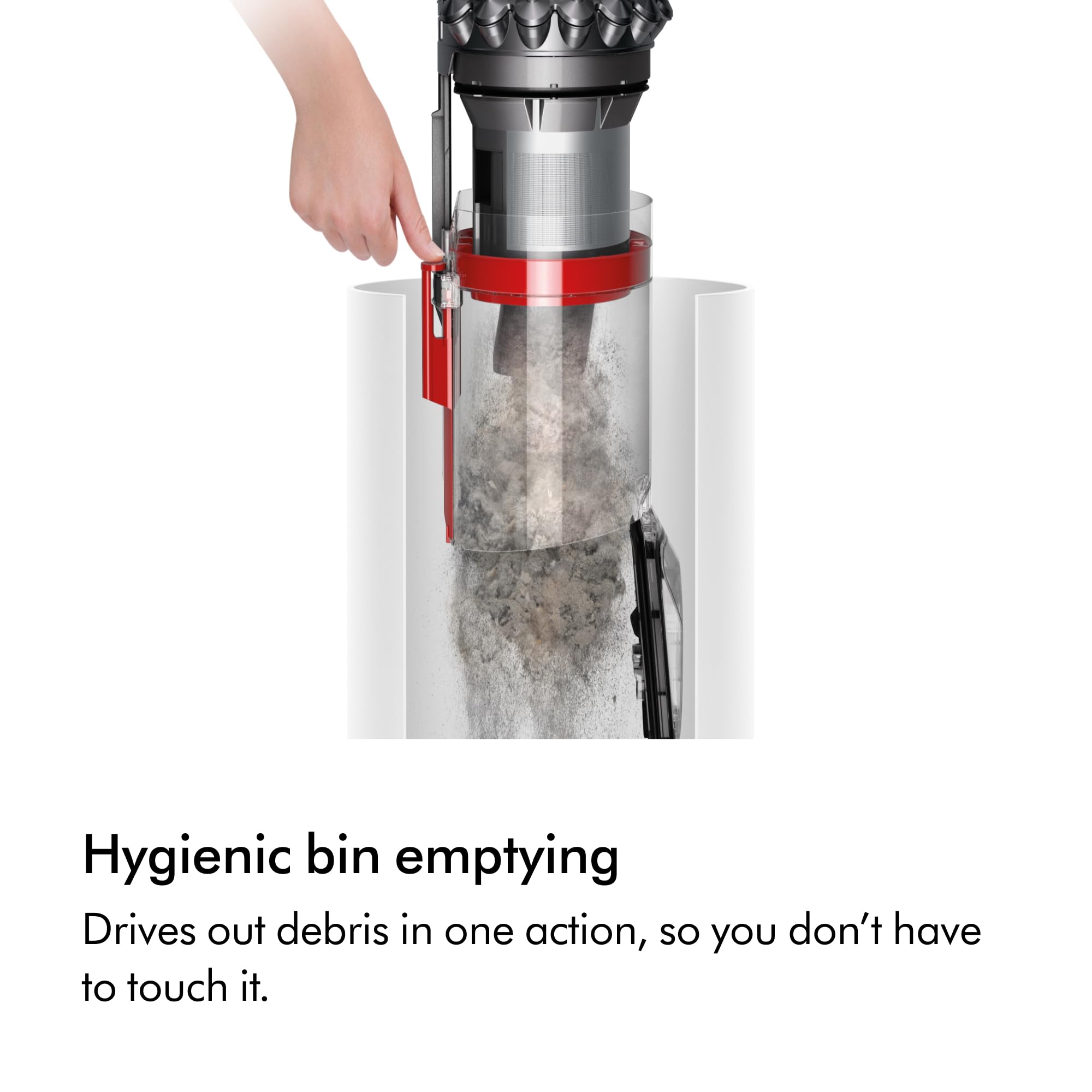 Dyson Big Ball Multifloor 2 Cylinder Vacuum - Bagless, Washable Filter, 600W Power | Yello / Iron 7