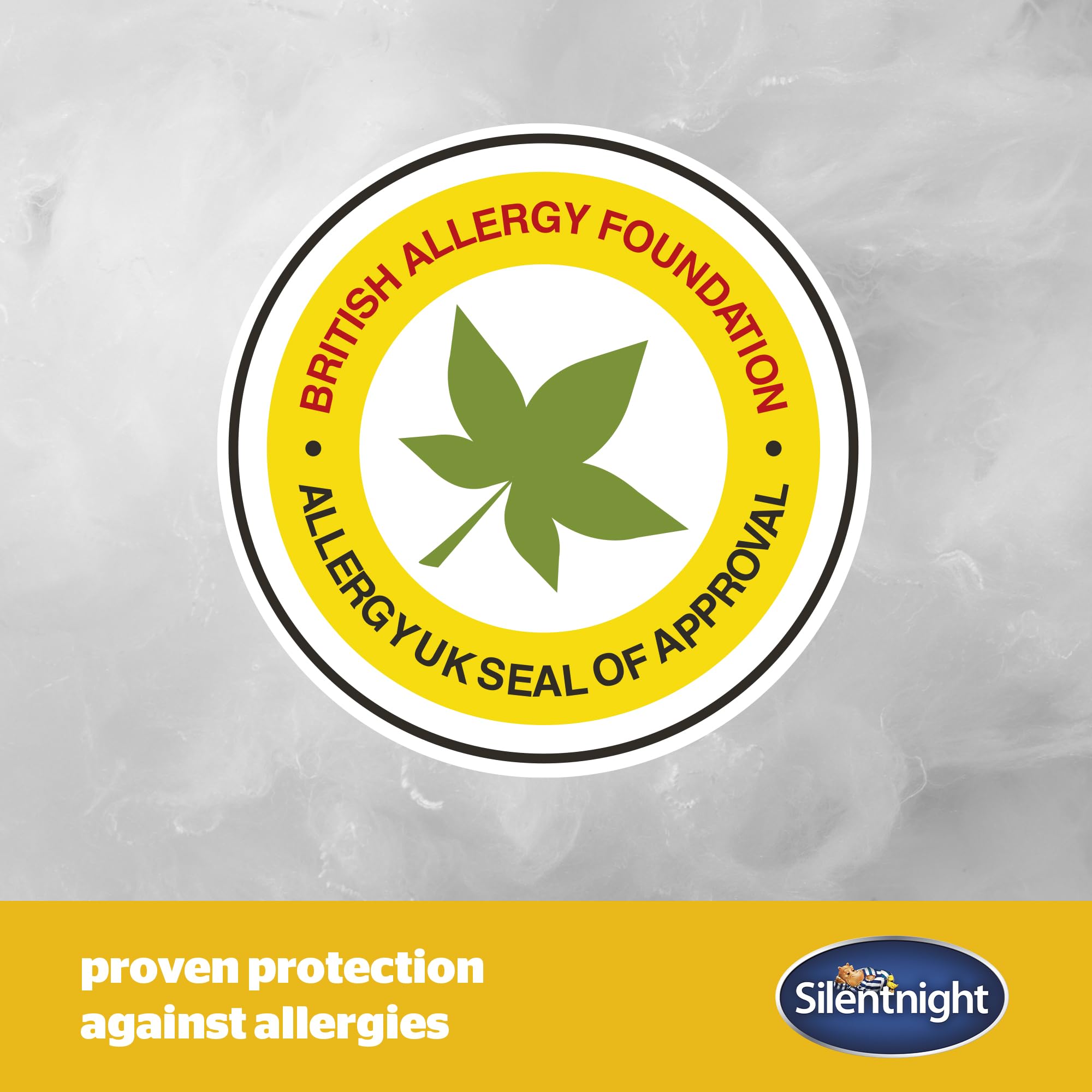 Silentnight Healthy Growth 10.5 Tog Duvet - Calming Weighted Sensation | Single Size | Anti-Allergy 5